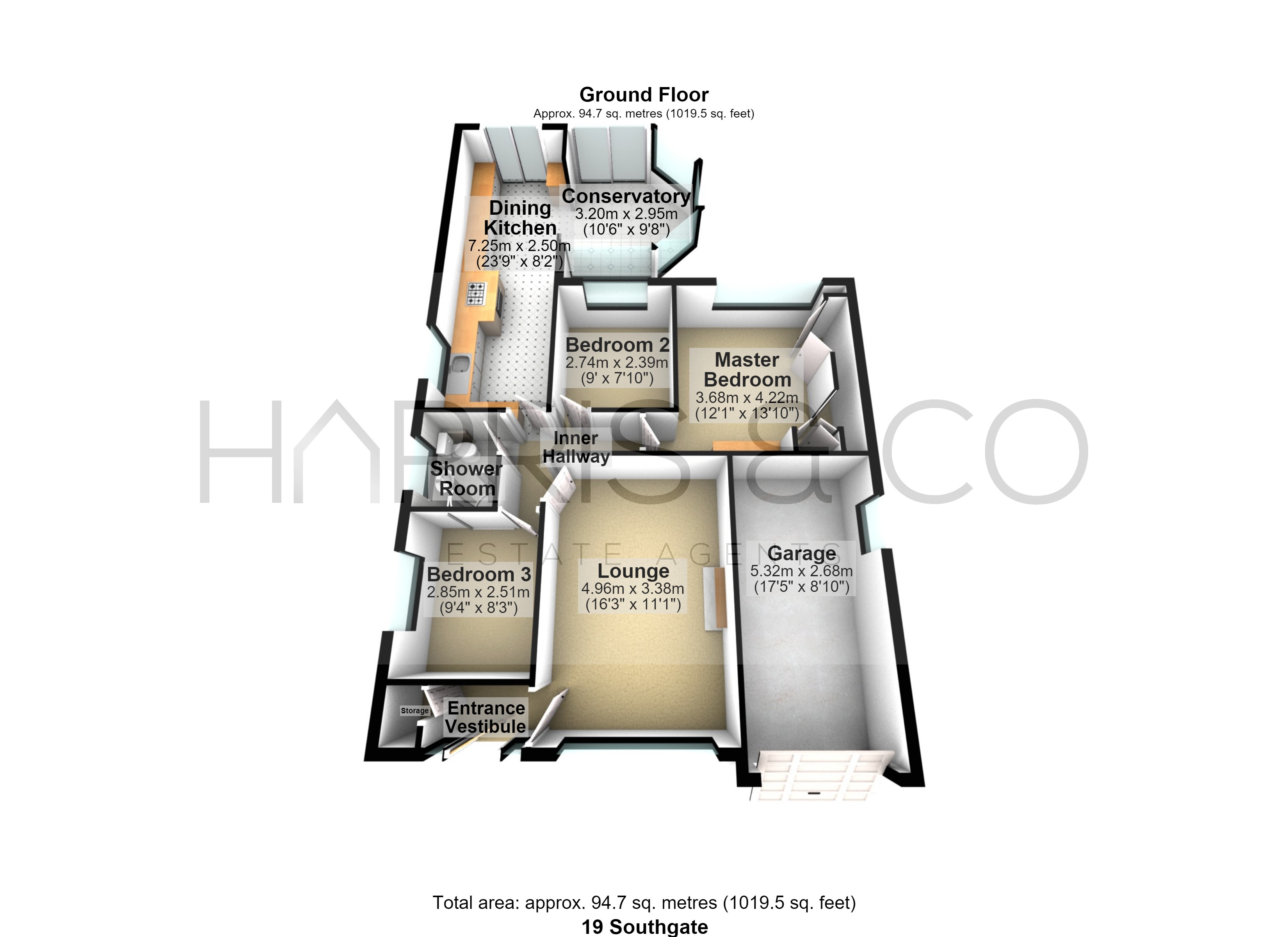 19, Southgate, Lancashire floorplan