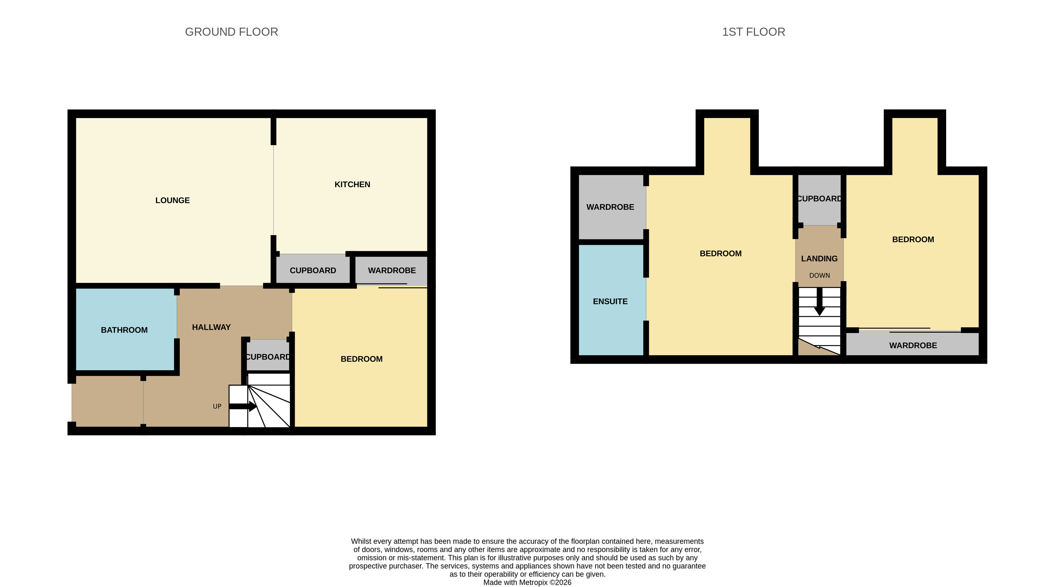 105, Bridge Street, Montrose floorplan