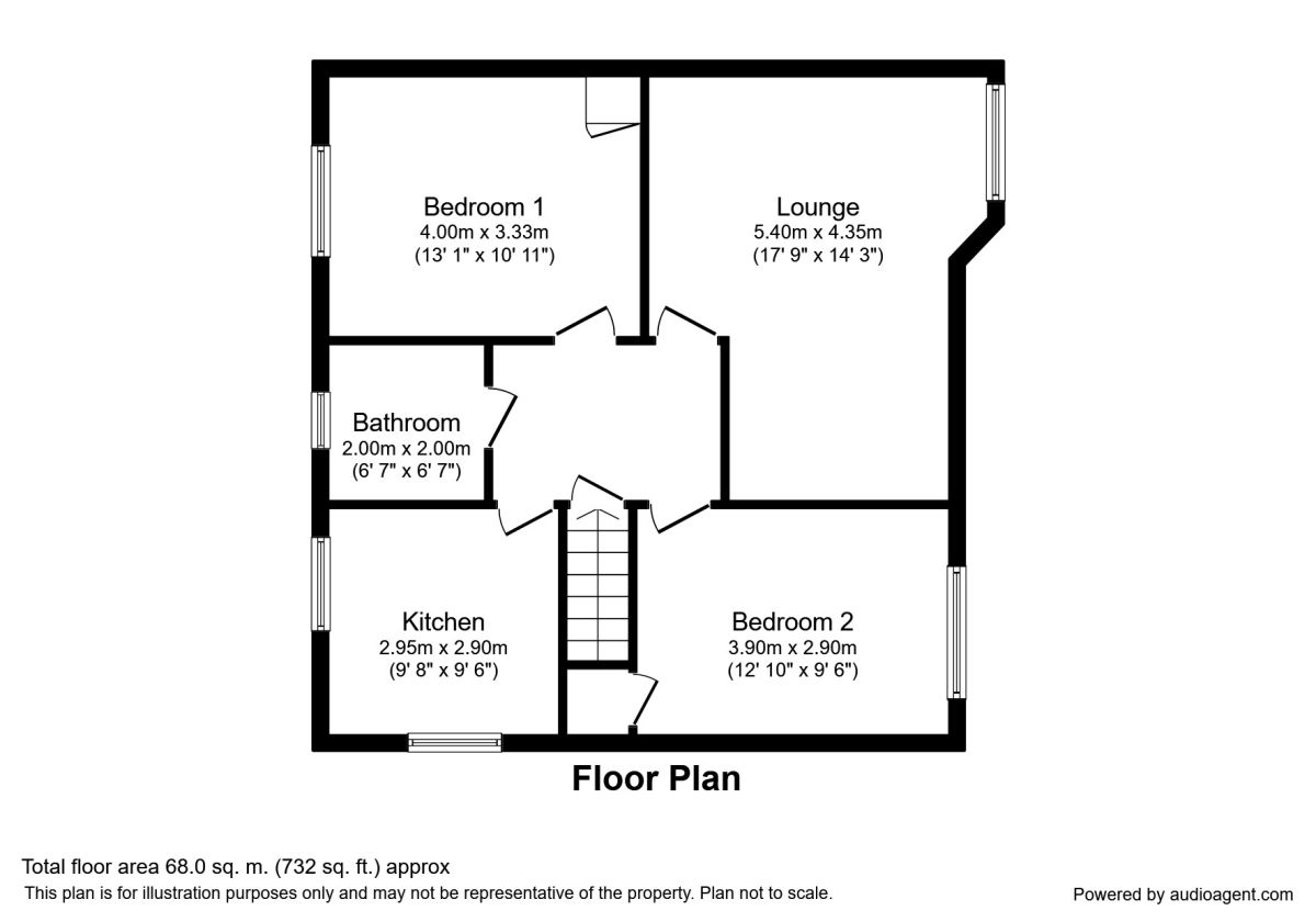 2 Bedrooms Flat to rent in Beech Avenue, Gatley, Cheadle SK8