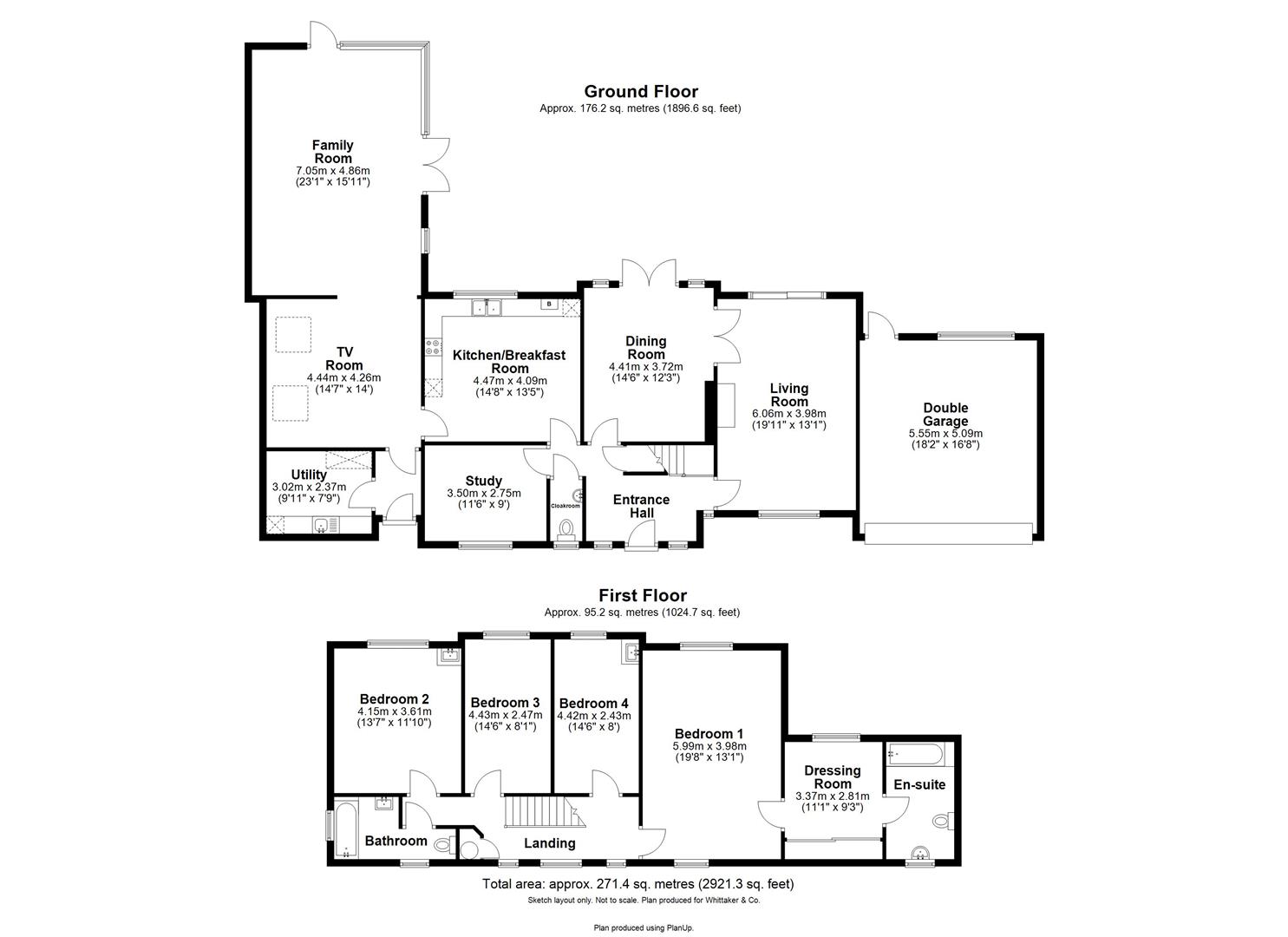 4, Grange Court Road, Harpenden floorplan