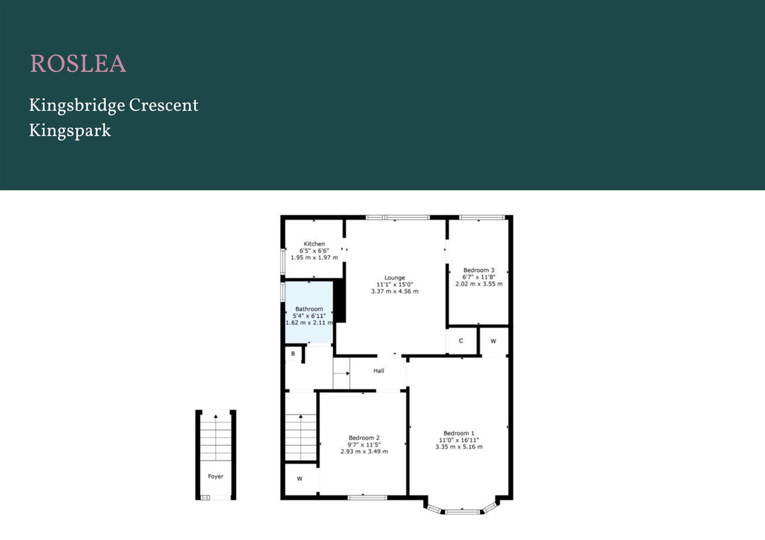 31, Kingsbridge Crescent, Glasgow floorplan