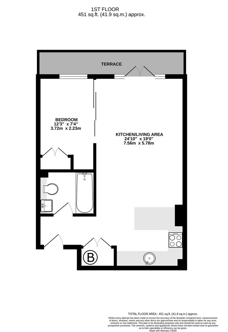 4 Hurley House, Park Lodge Avenue, West Drayton floorplan