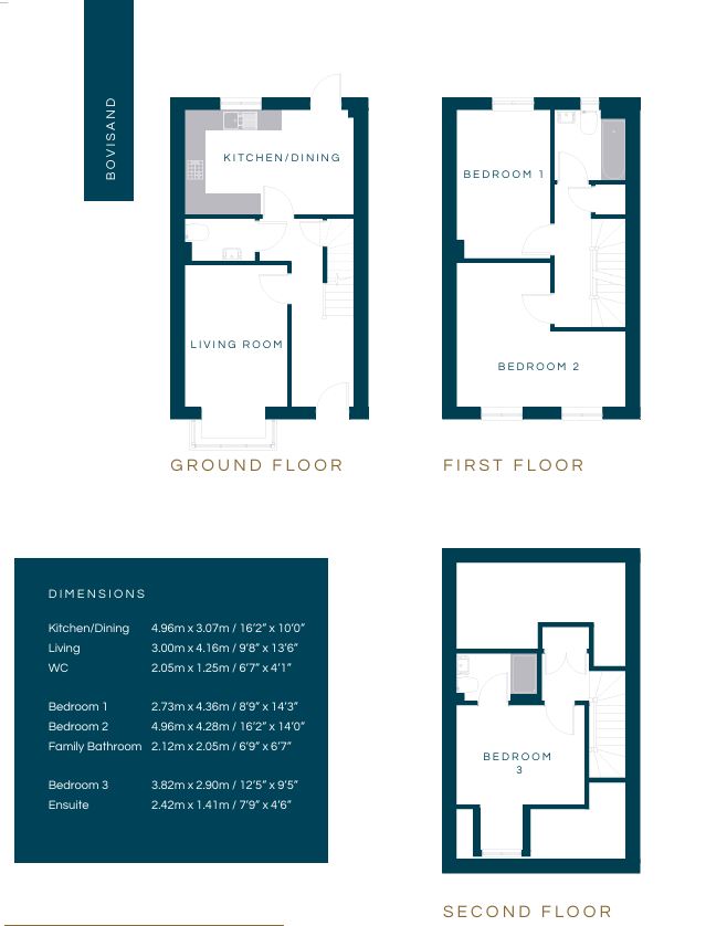 Plot 6 The Bovisand, Teignbrook, Teignmouth floorplan