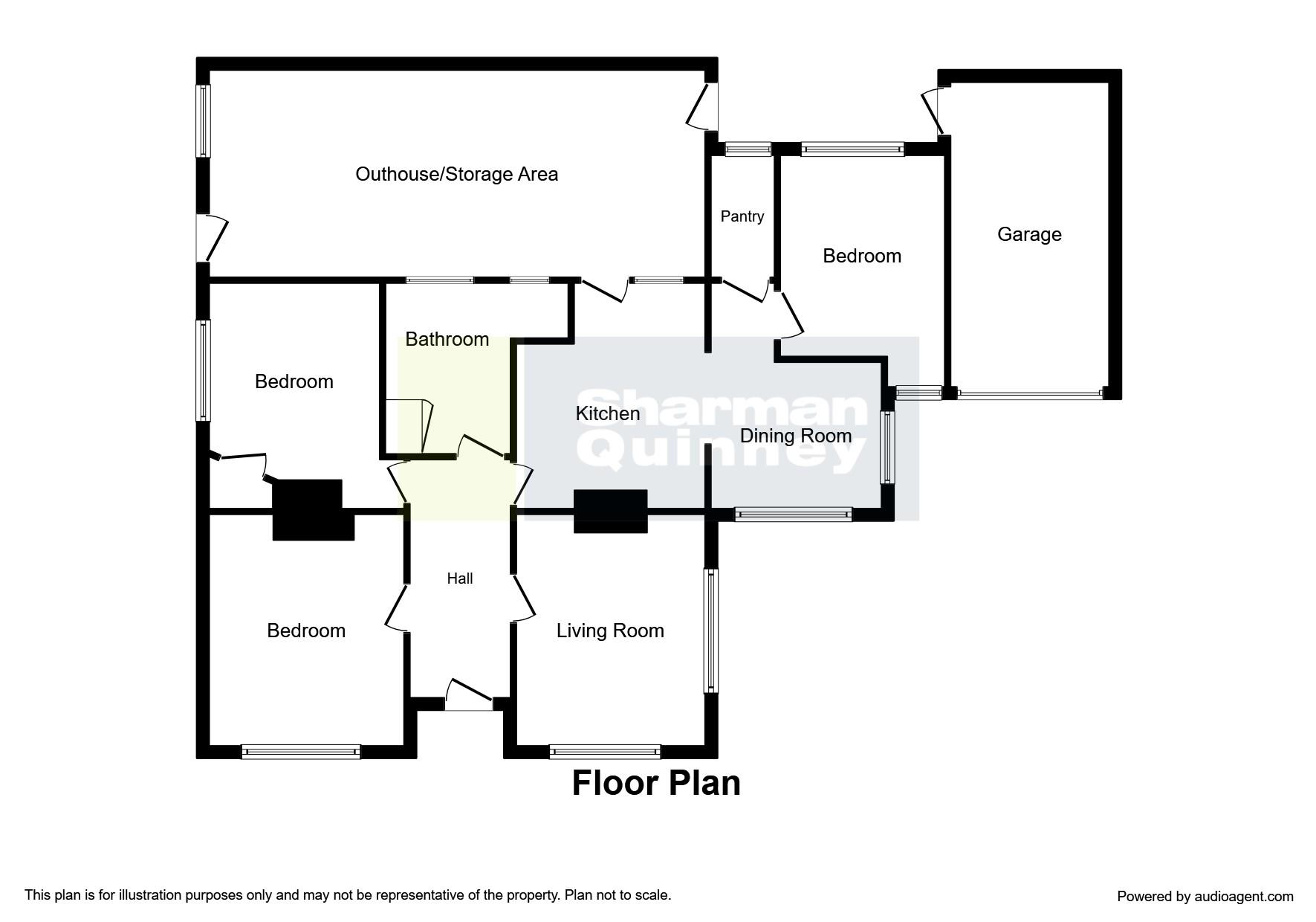 3 Bedrooms Bungalow to rent in Mill Hill Road, Eaton Ford, St. Neots PE19