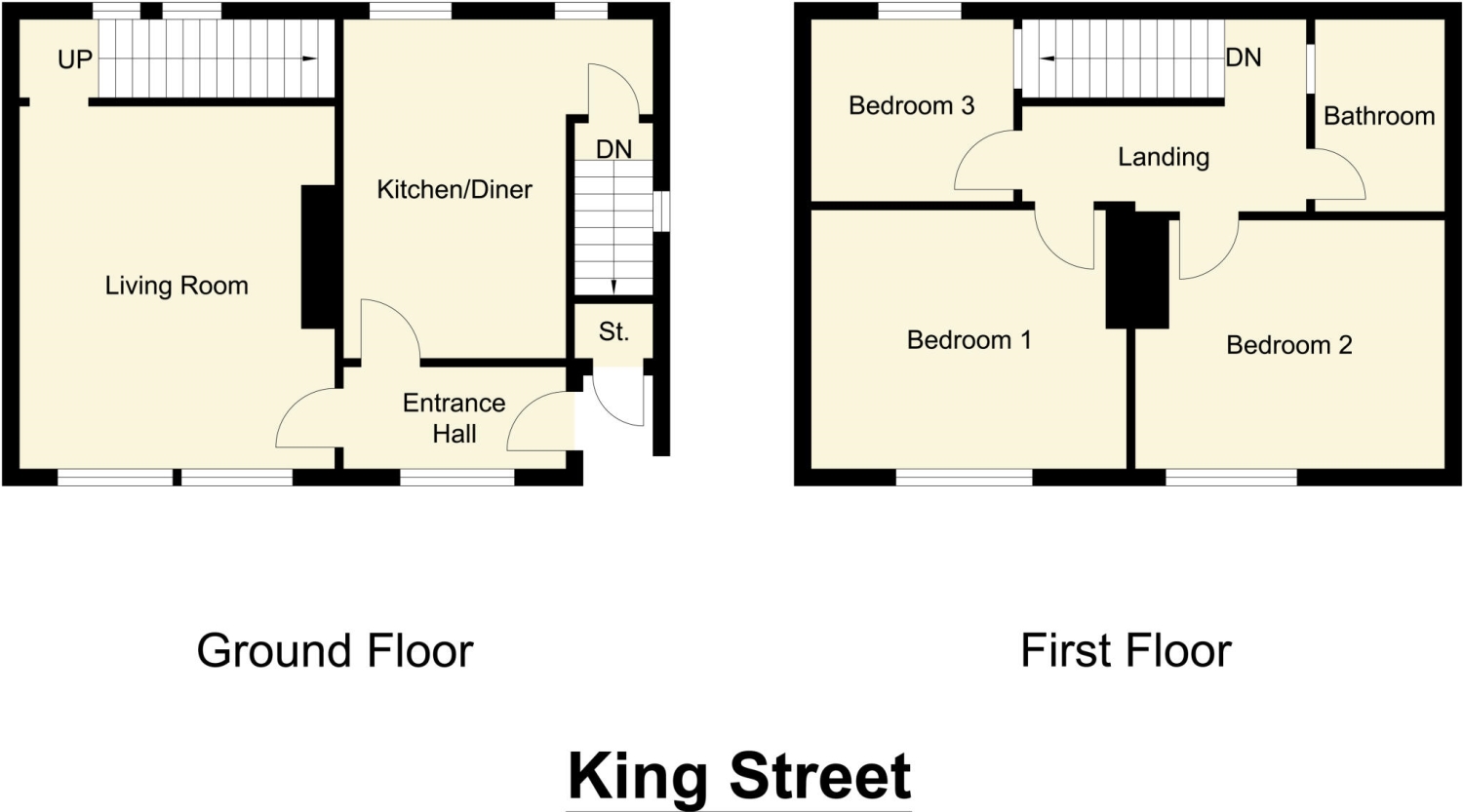 4, King Street, Mirfield floorplan