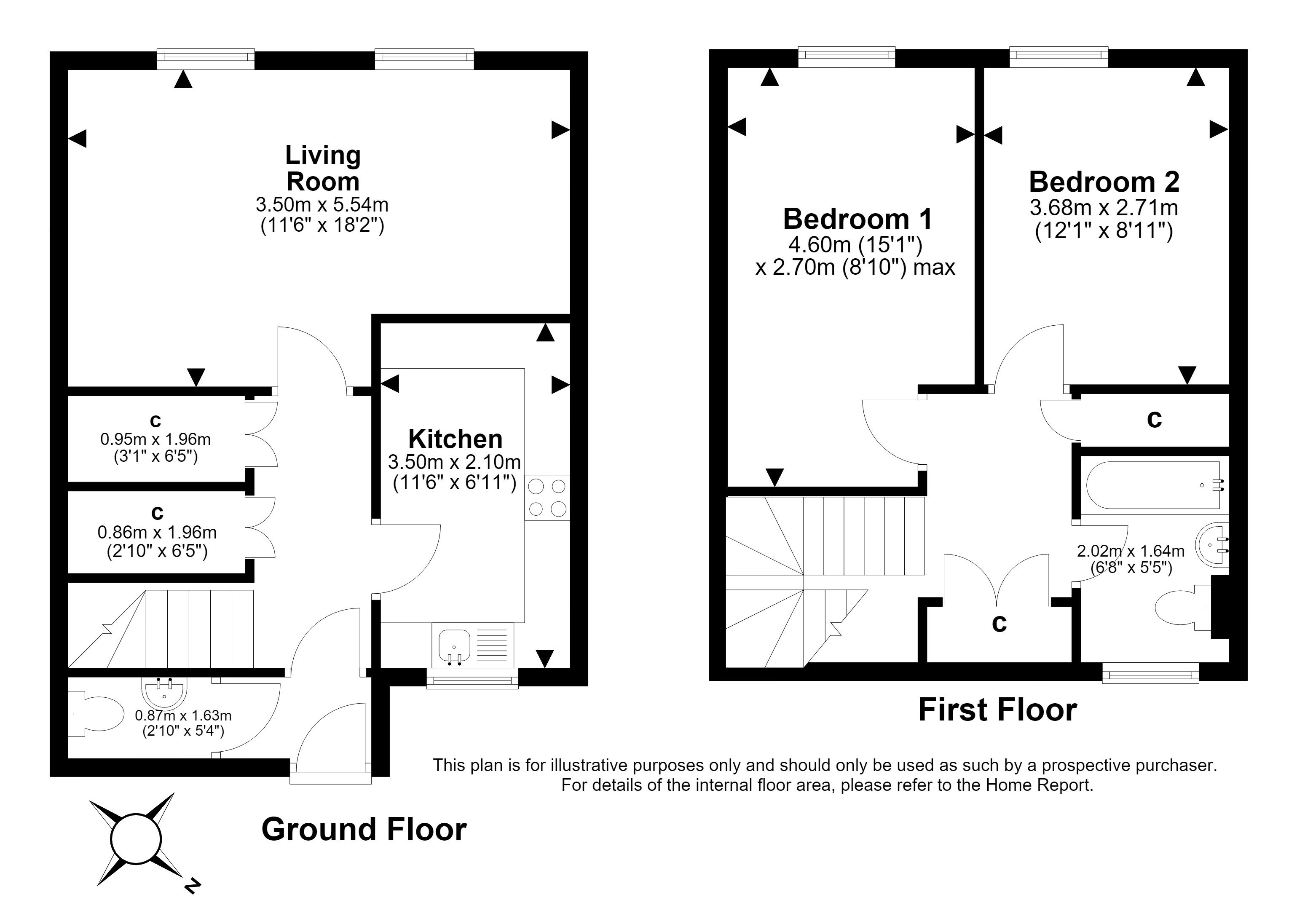 6, James Street, Musselburgh floorplan