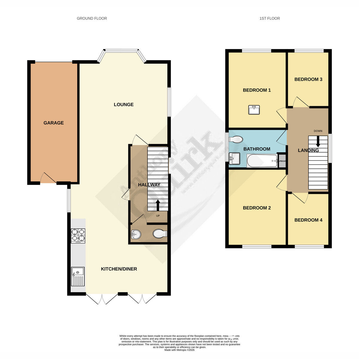 42a, Labworth Road, Canvey Island floorplan