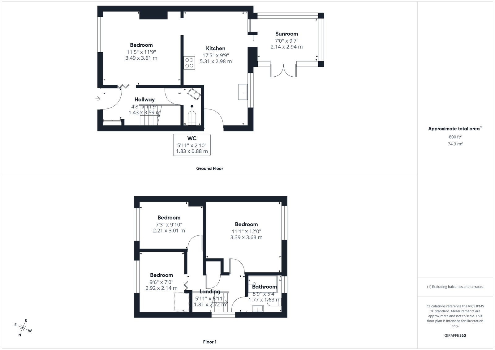 9, Hall Pasture, Whitby floorplan