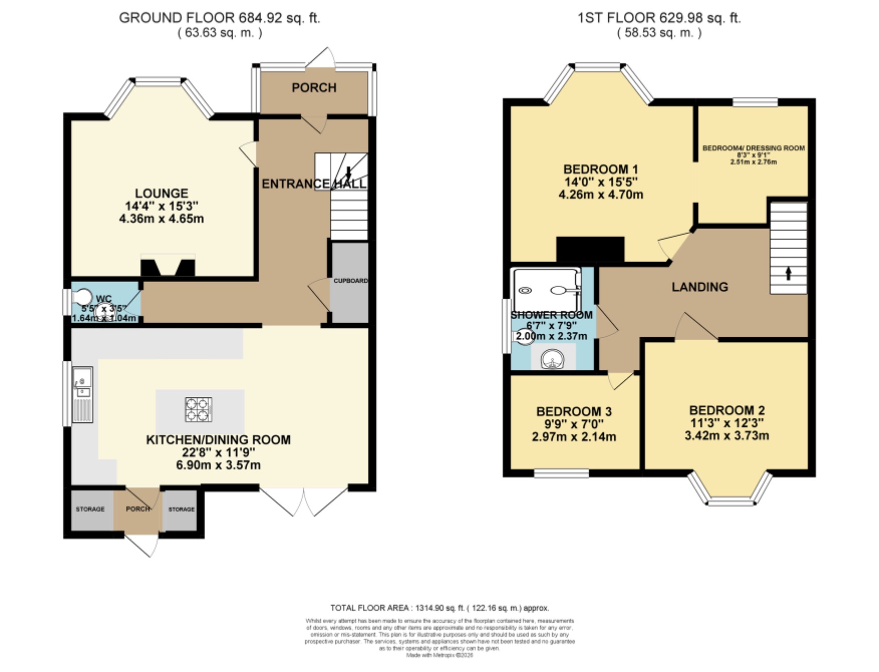 12, Oxford Road, Gillingham floorplan