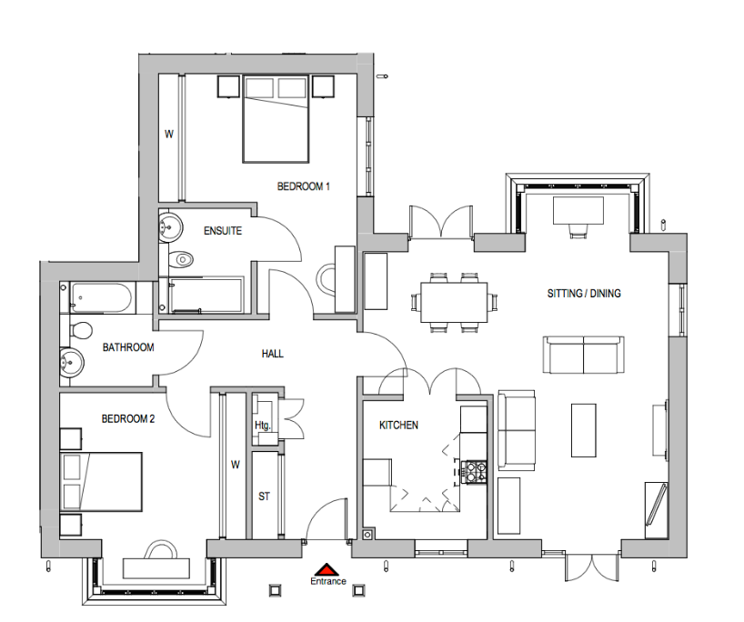 2 Bedrooms Flat for sale in Frog Lane, Tattenhall Chester CH3