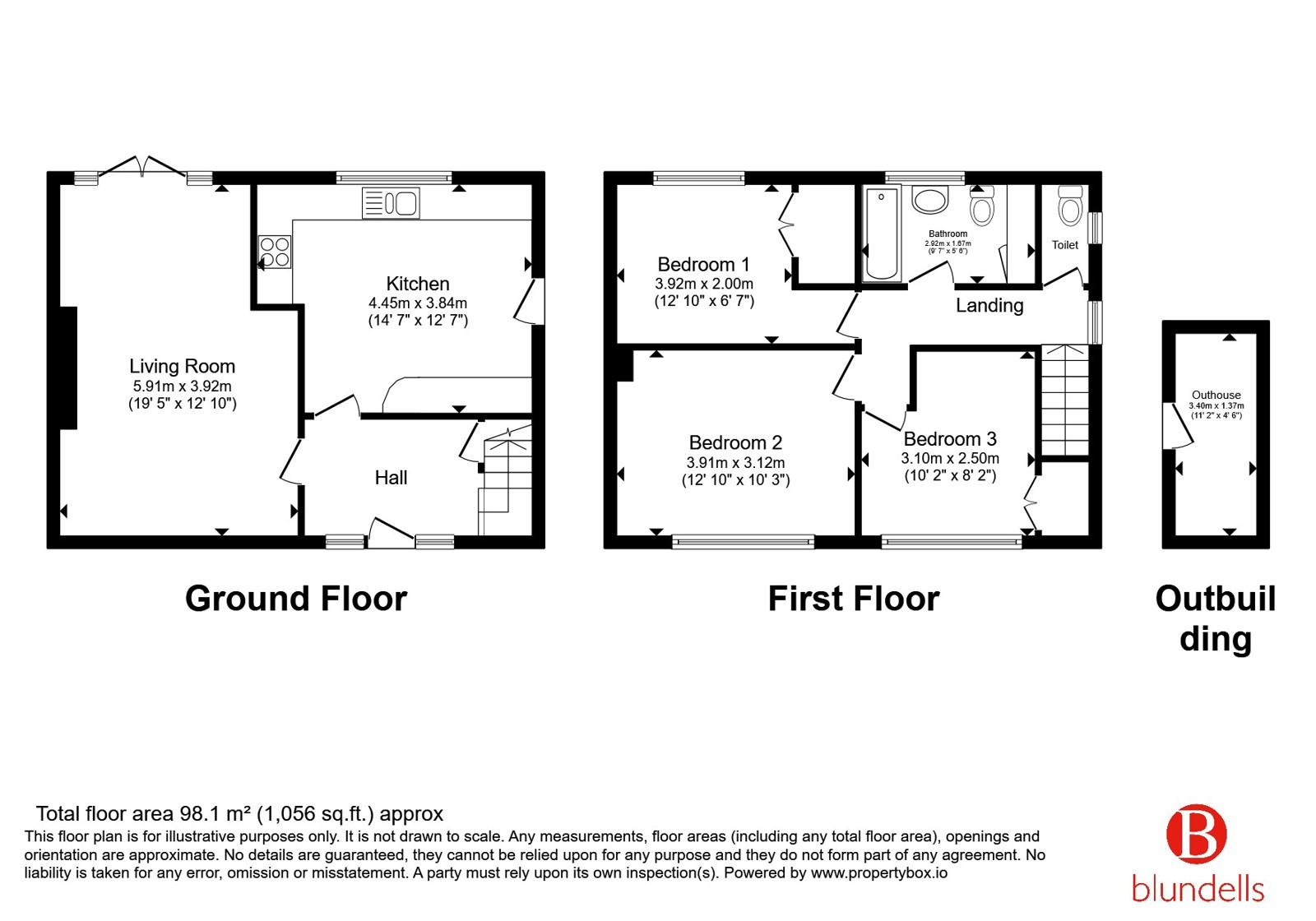 37, Shakespeare Drive, Sheffield floorplan