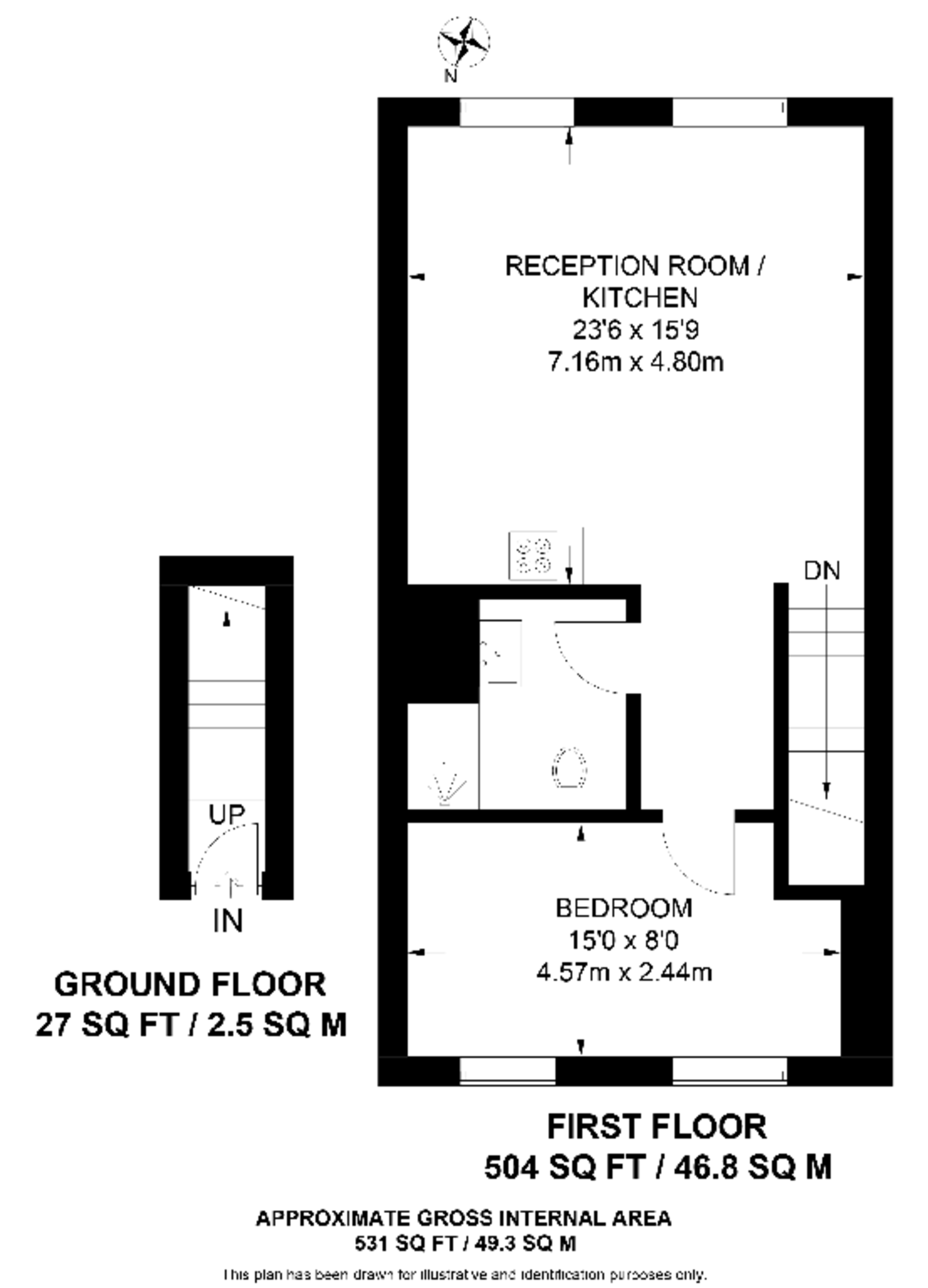 Camden Street, Camden Town floorplan