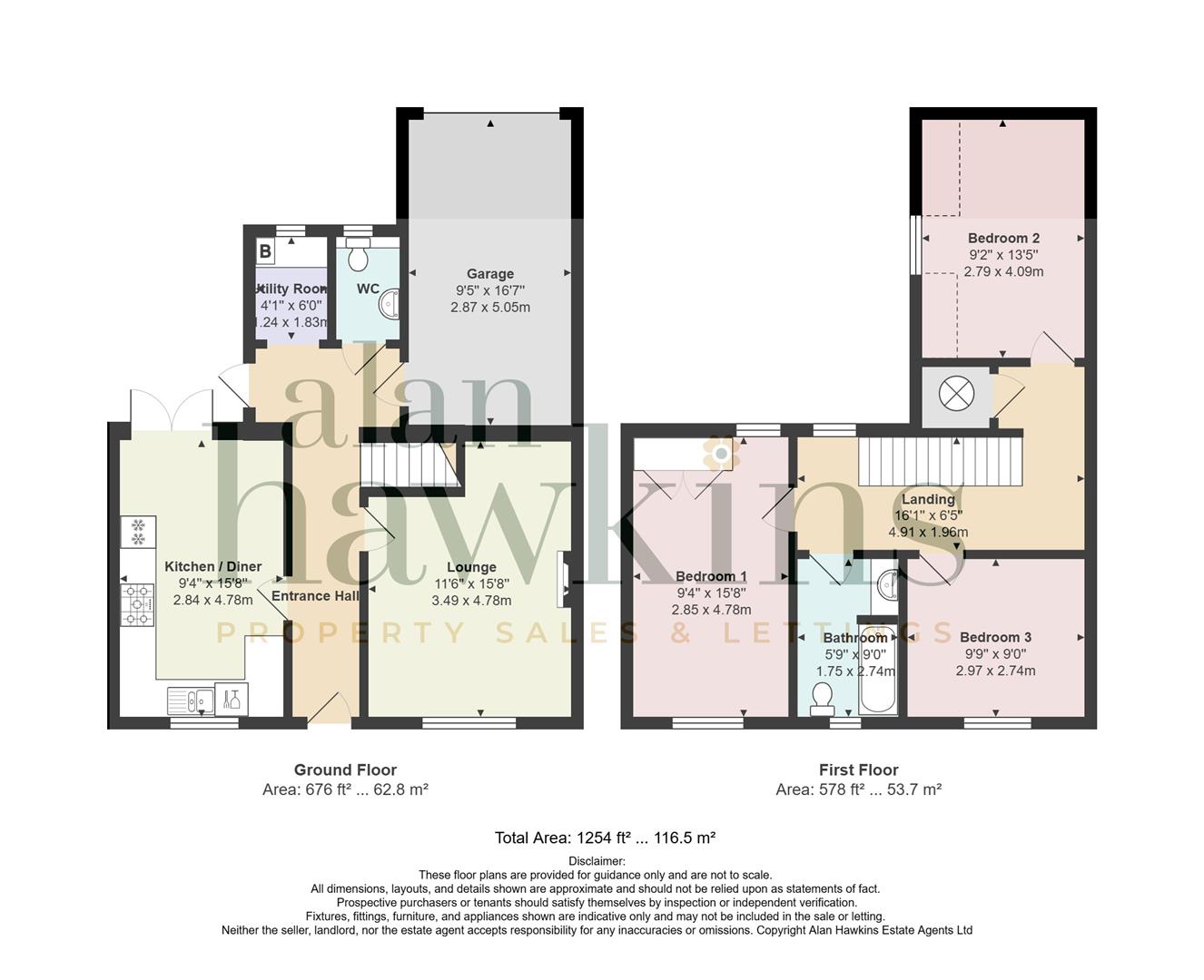 9, Brooklands, Royal Wootton Bassett floorplan