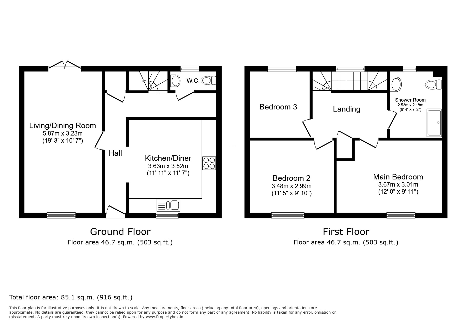 5, Cotton Close, Liskeard floorplan