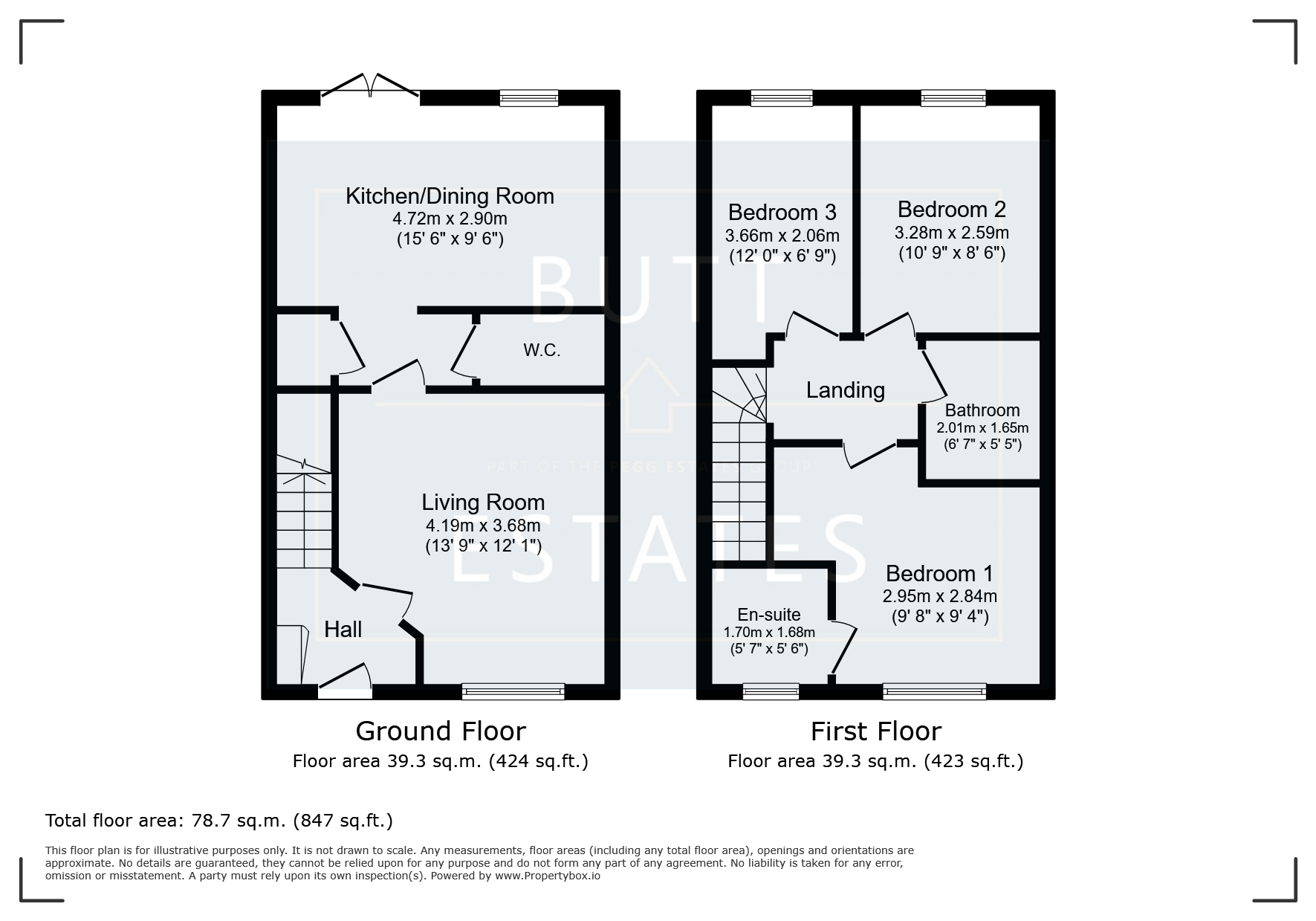10 Barling Walk, Exeter floorplan