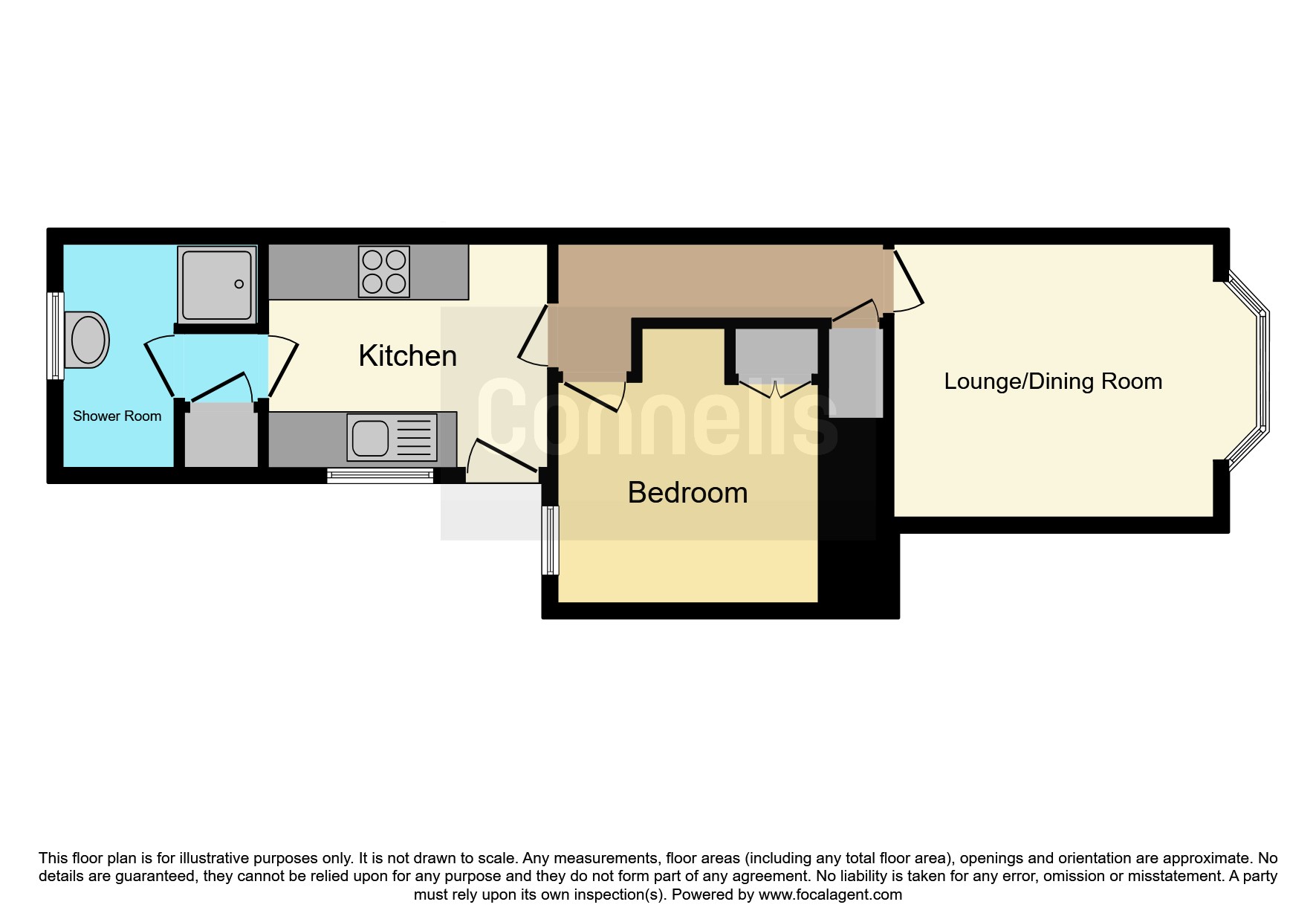 Flat 6, Heyford House, 7, Merton Street, Banbury floorplan