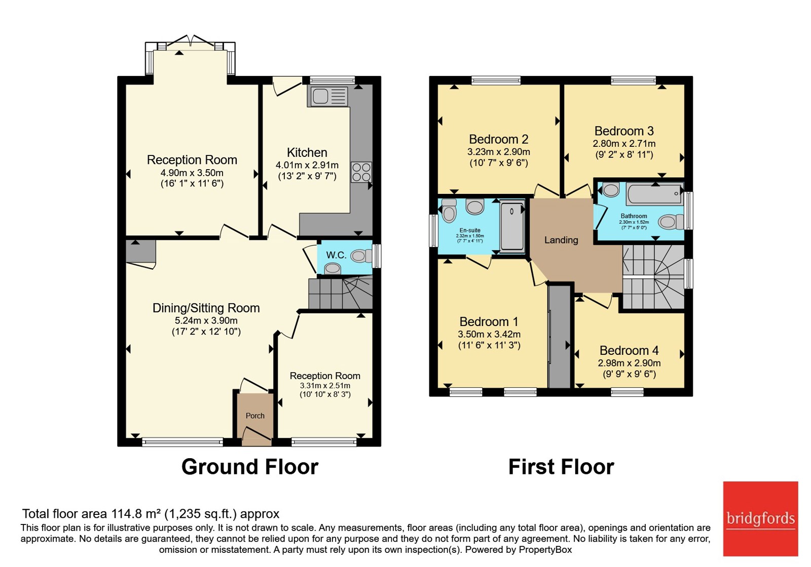 28, Willow Wood Close, Lancashire floorplan