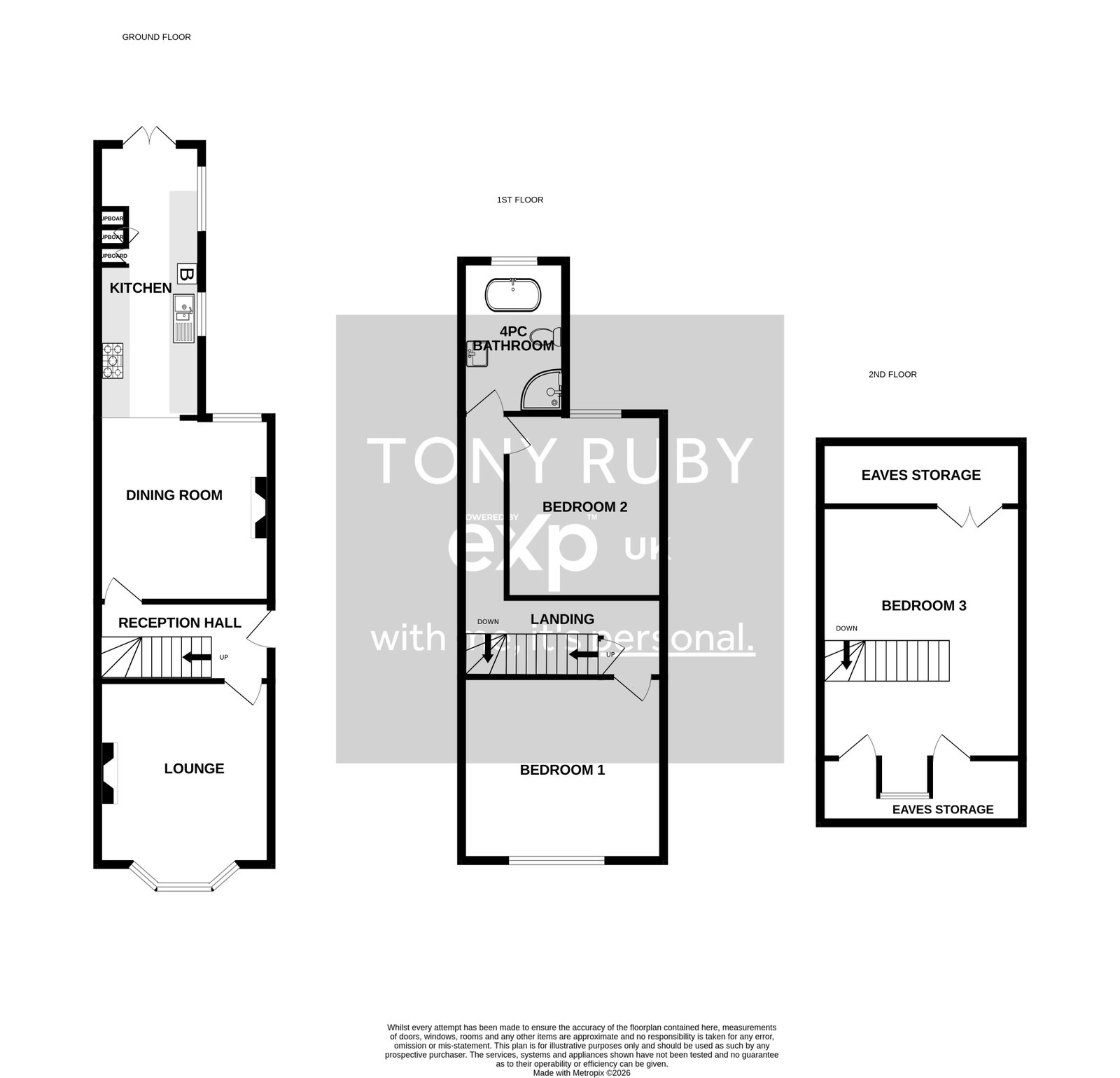 139, Harlaxton Road, Grantham floorplan