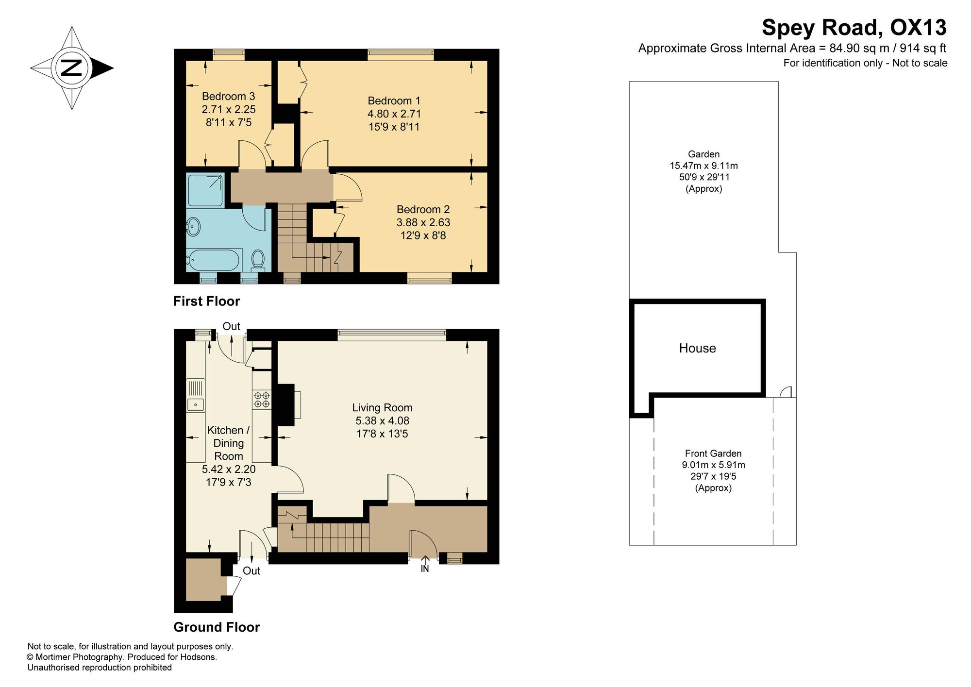 3 Spey Road, Abingdon floorplan
