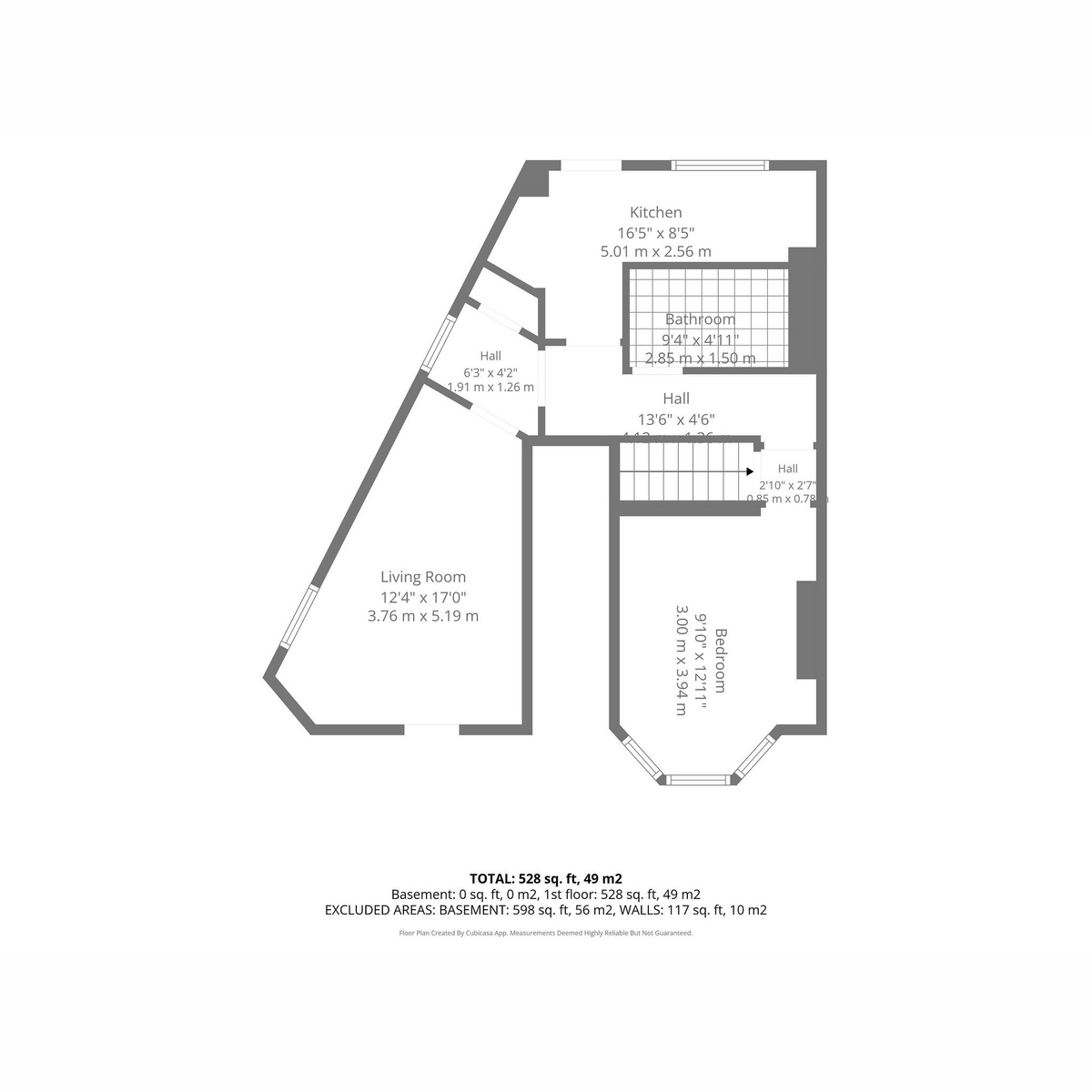 1, Gordon Street, Colne floorplan
