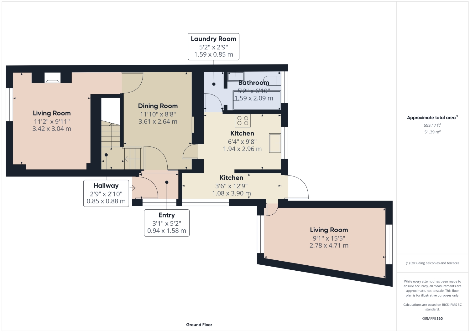 93, Granley Road, Cheltenham floorplan