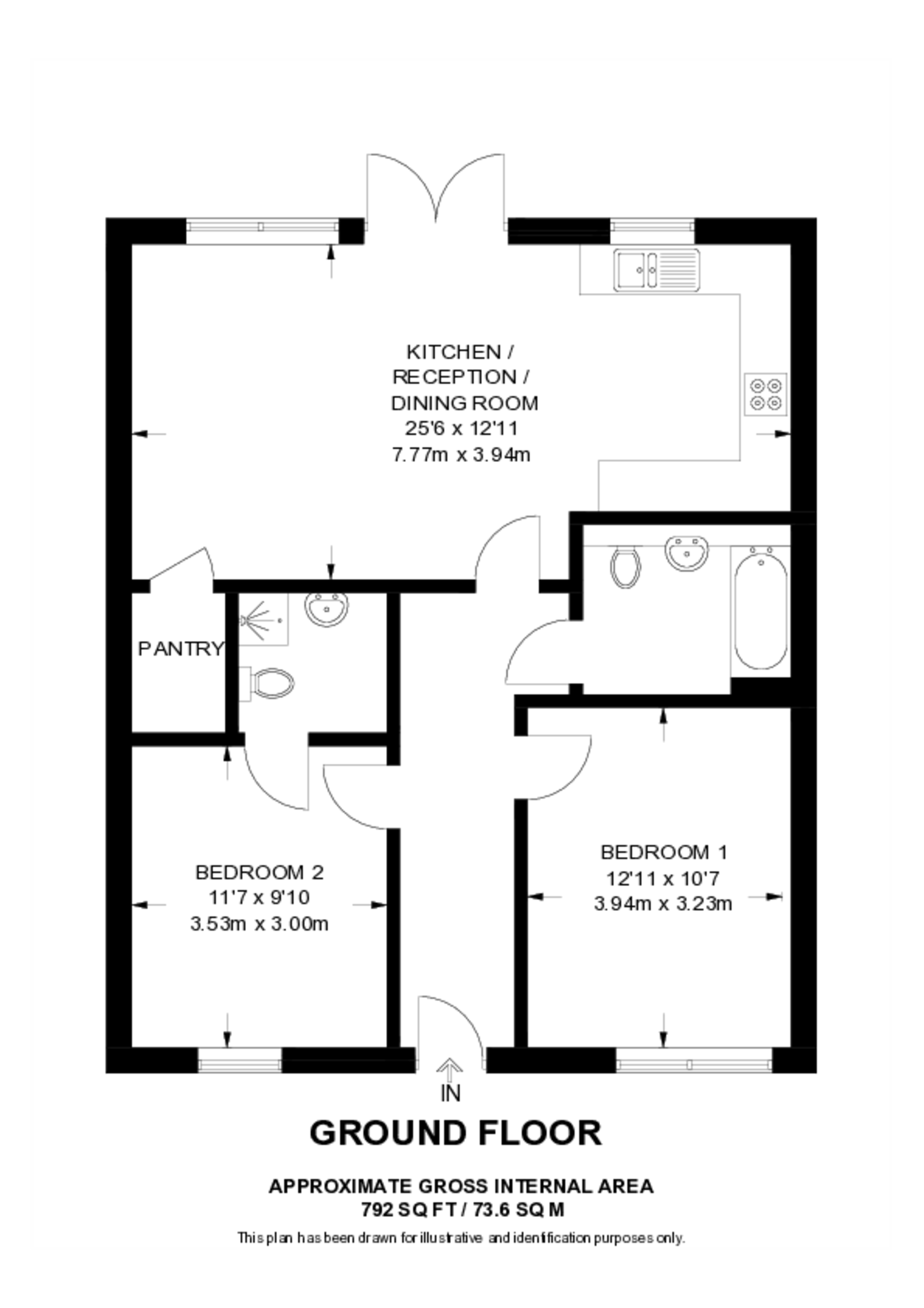 Finchley Central, Finchley floorplan