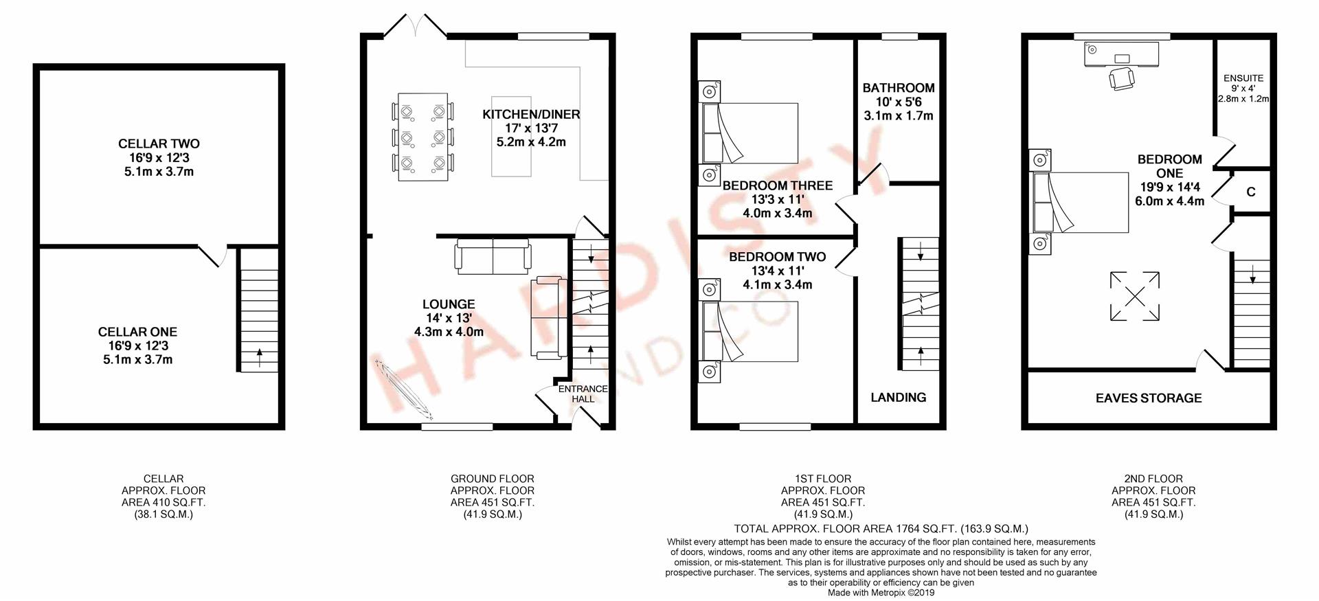 3 Bedrooms Terraced house for sale in New Road Side, Horsforth, Leeds LS18