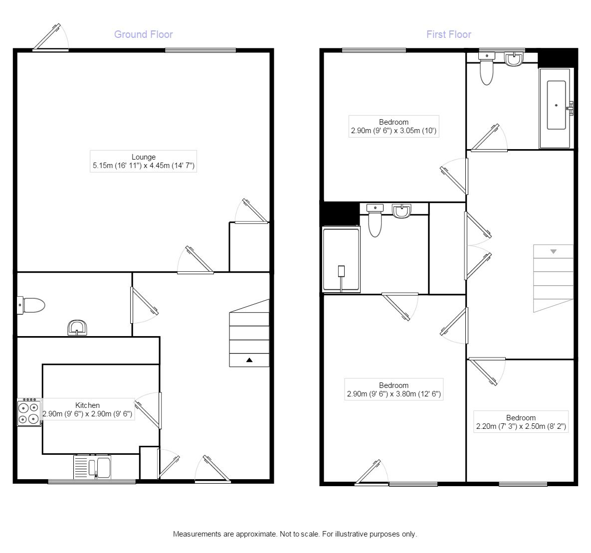3 Bedrooms Terraced house to rent in Sherbourne Close, Dartford DA1