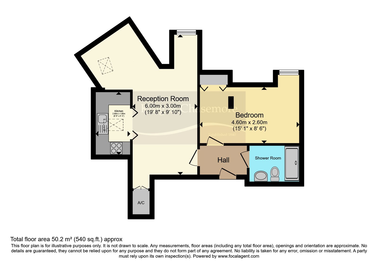 20, Russell Court, West Sussex floorplan