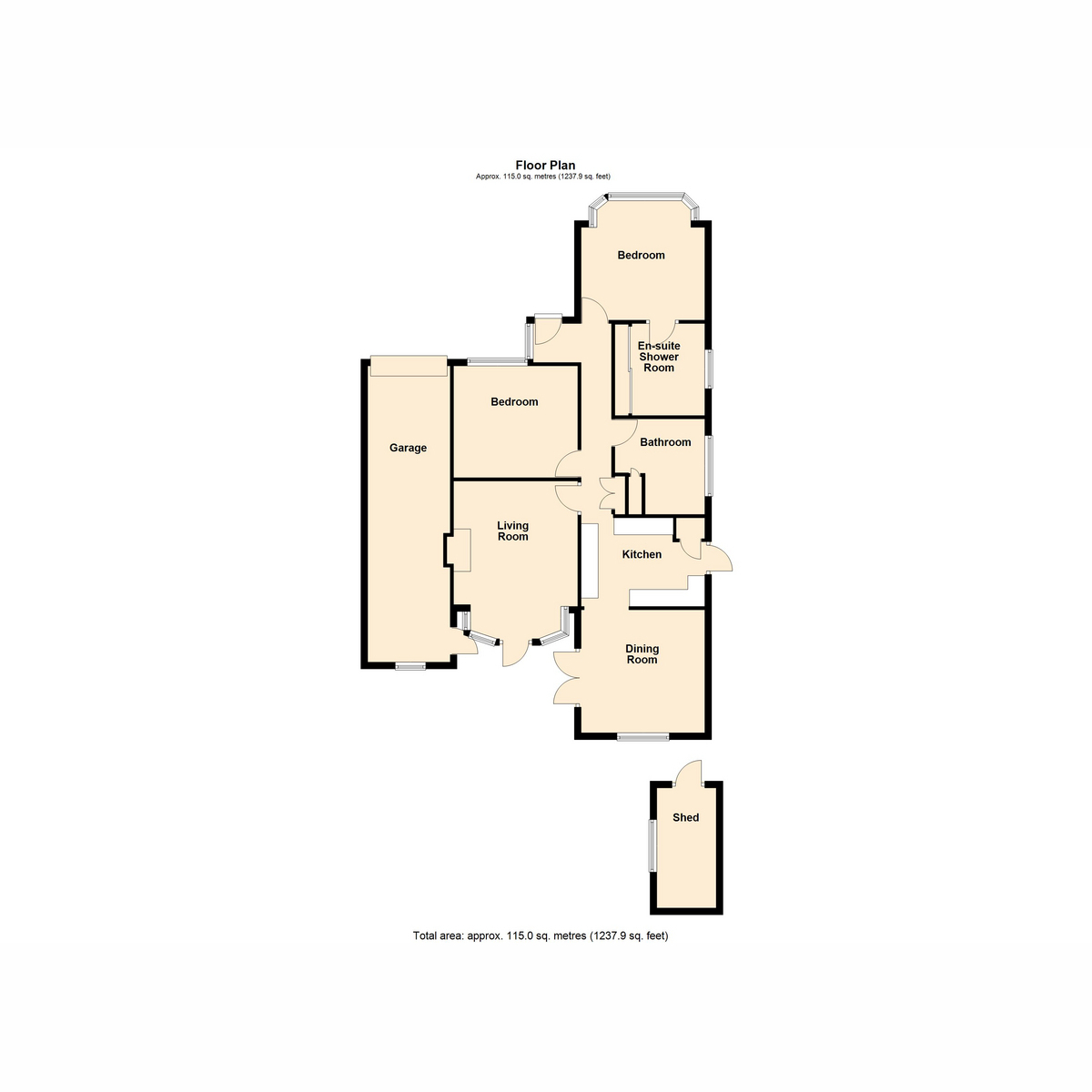 19, Keymer Crescent, Worthing floorplan