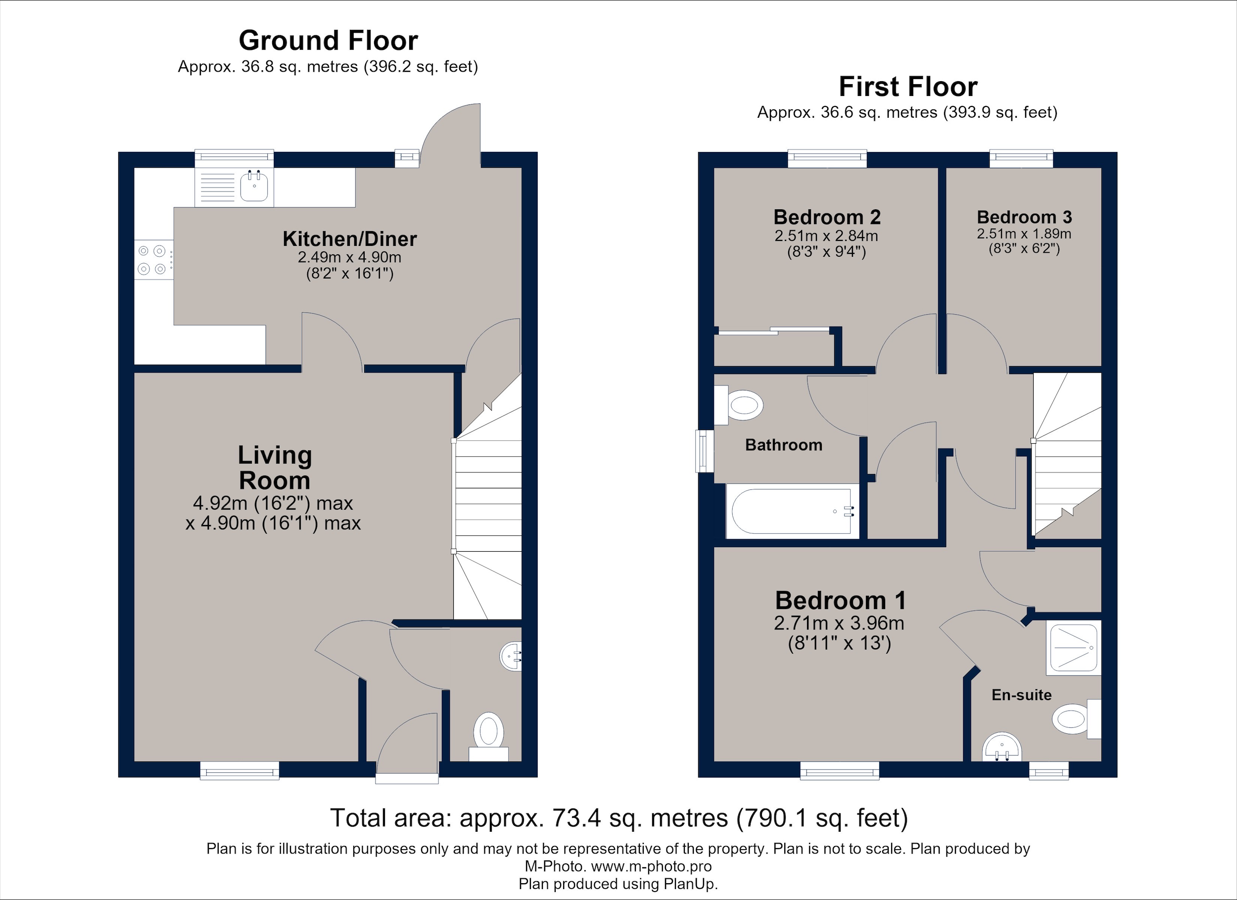 23, Cotton Close, Peterborough floorplan