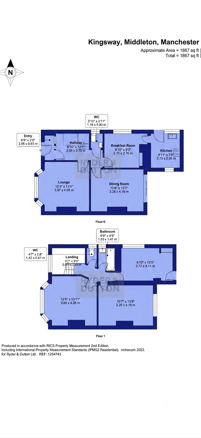 40, Kingsway, Middleton floorplan