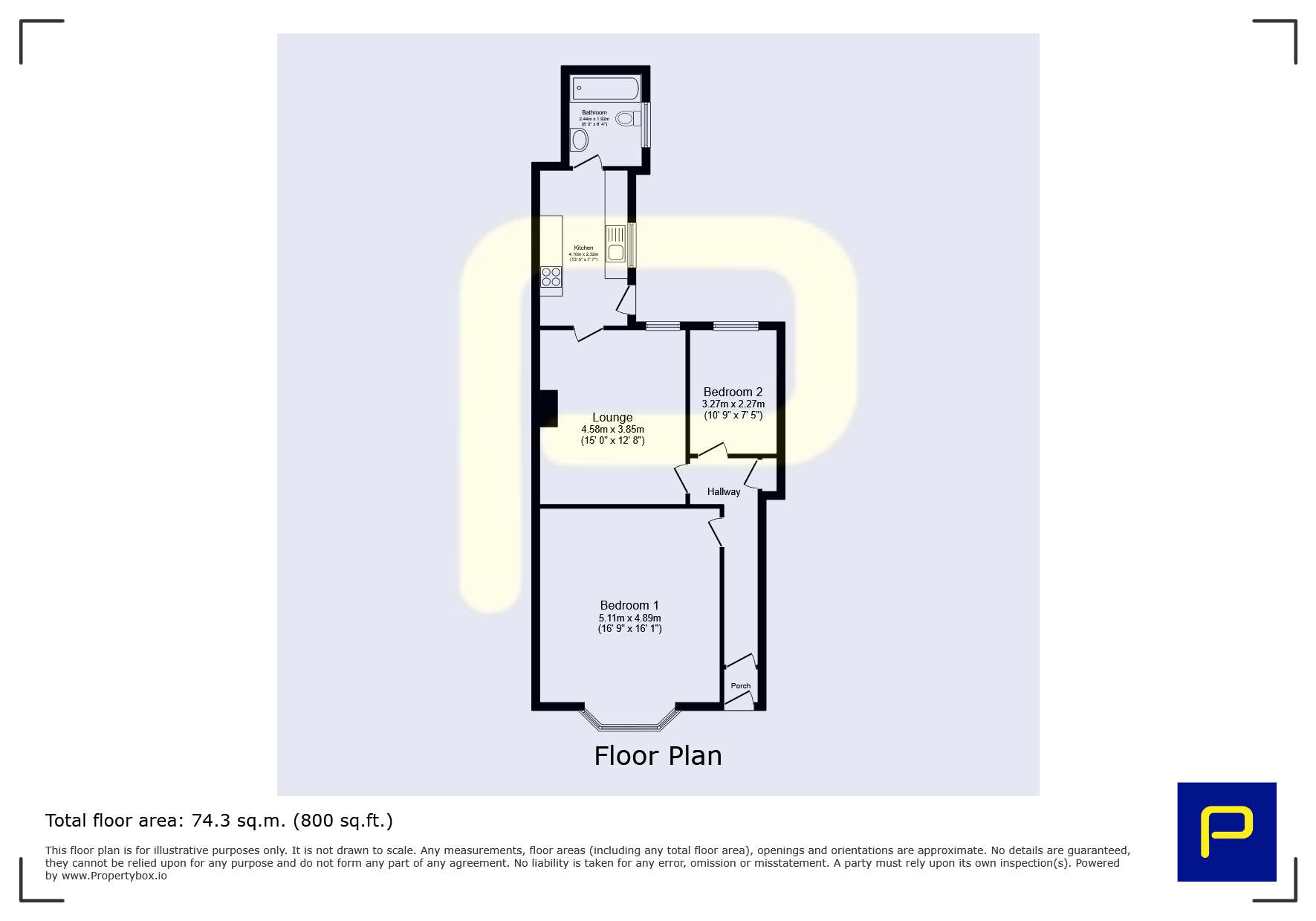 378, Sunderland Road, Gateshead floorplan