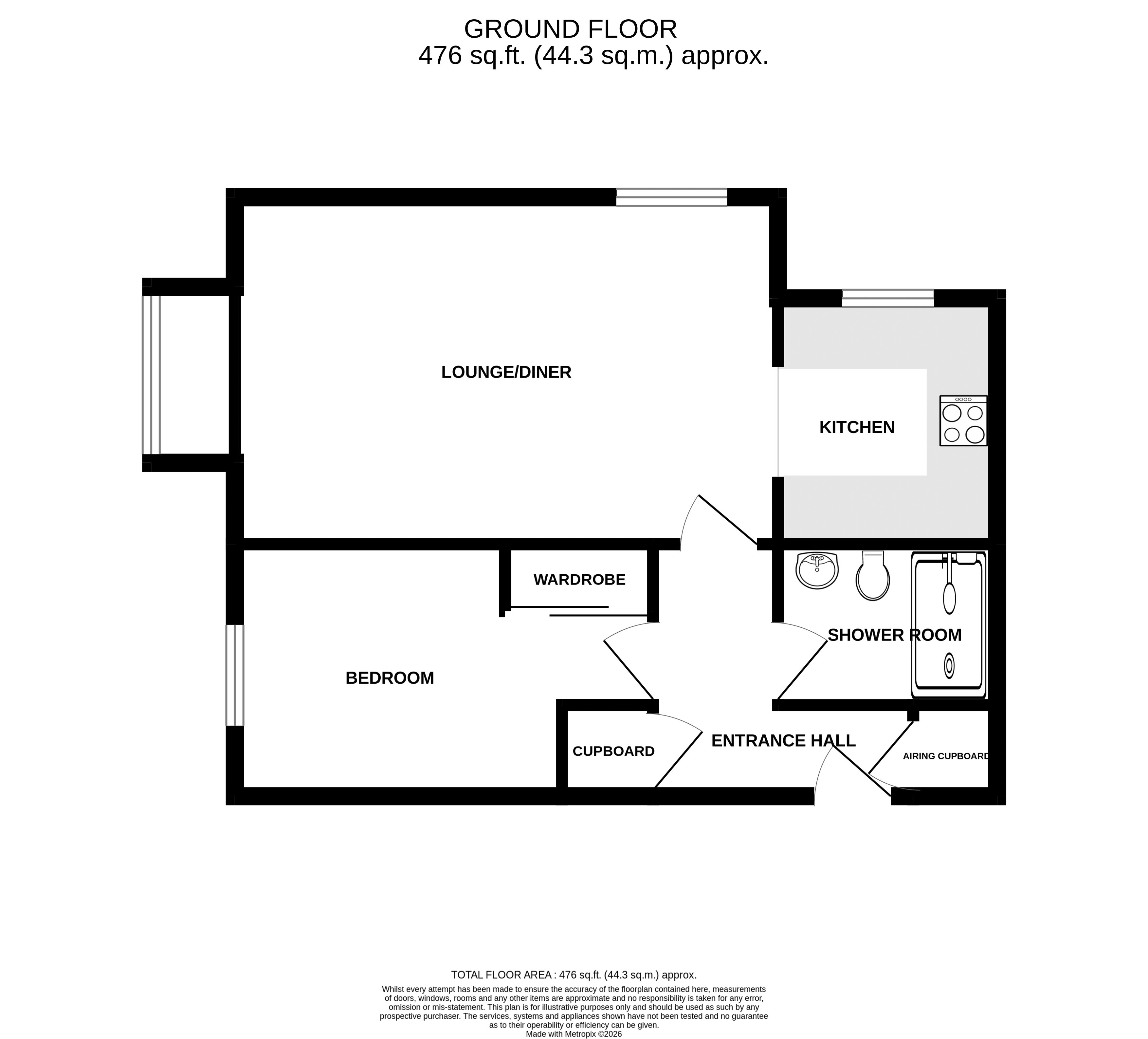 Rectory Road, Colchester floorplan