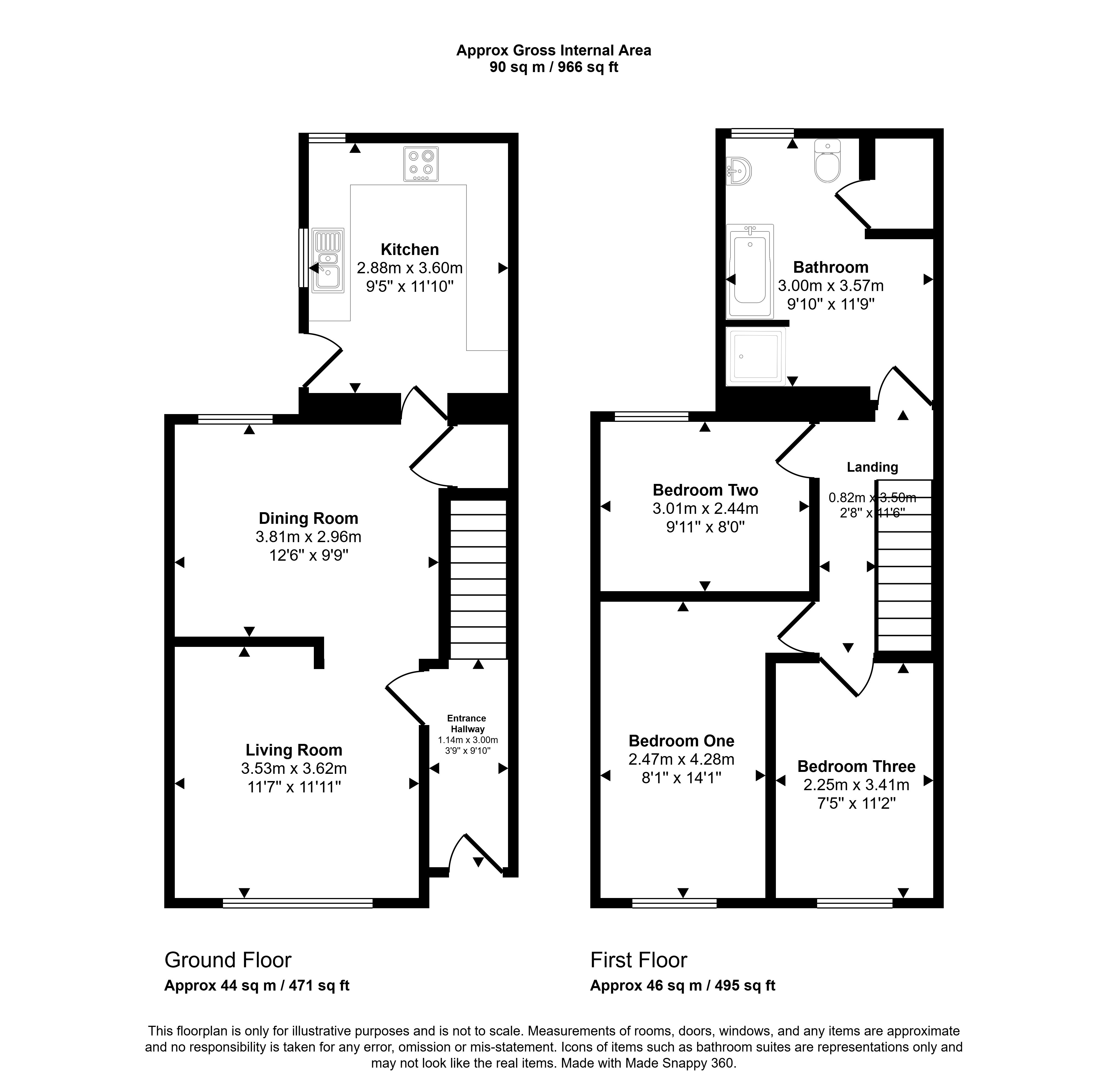 Cilfynydd Road, Cilfynydd Pontypridd floorplan