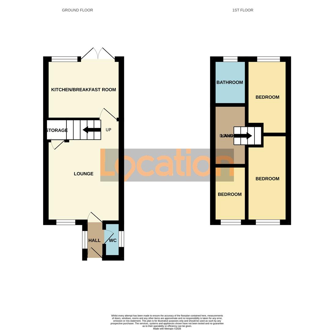 Poppy Avenue, Newark floorplan