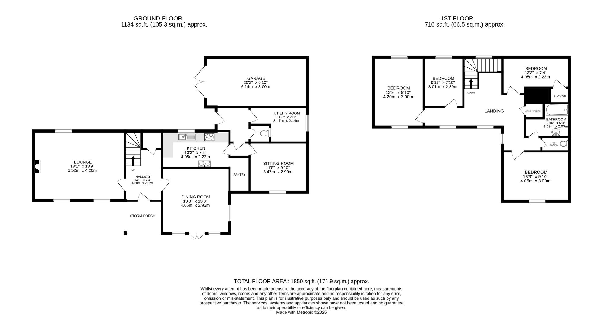 93 Uzmaston Road, Haverfordwest floorplan