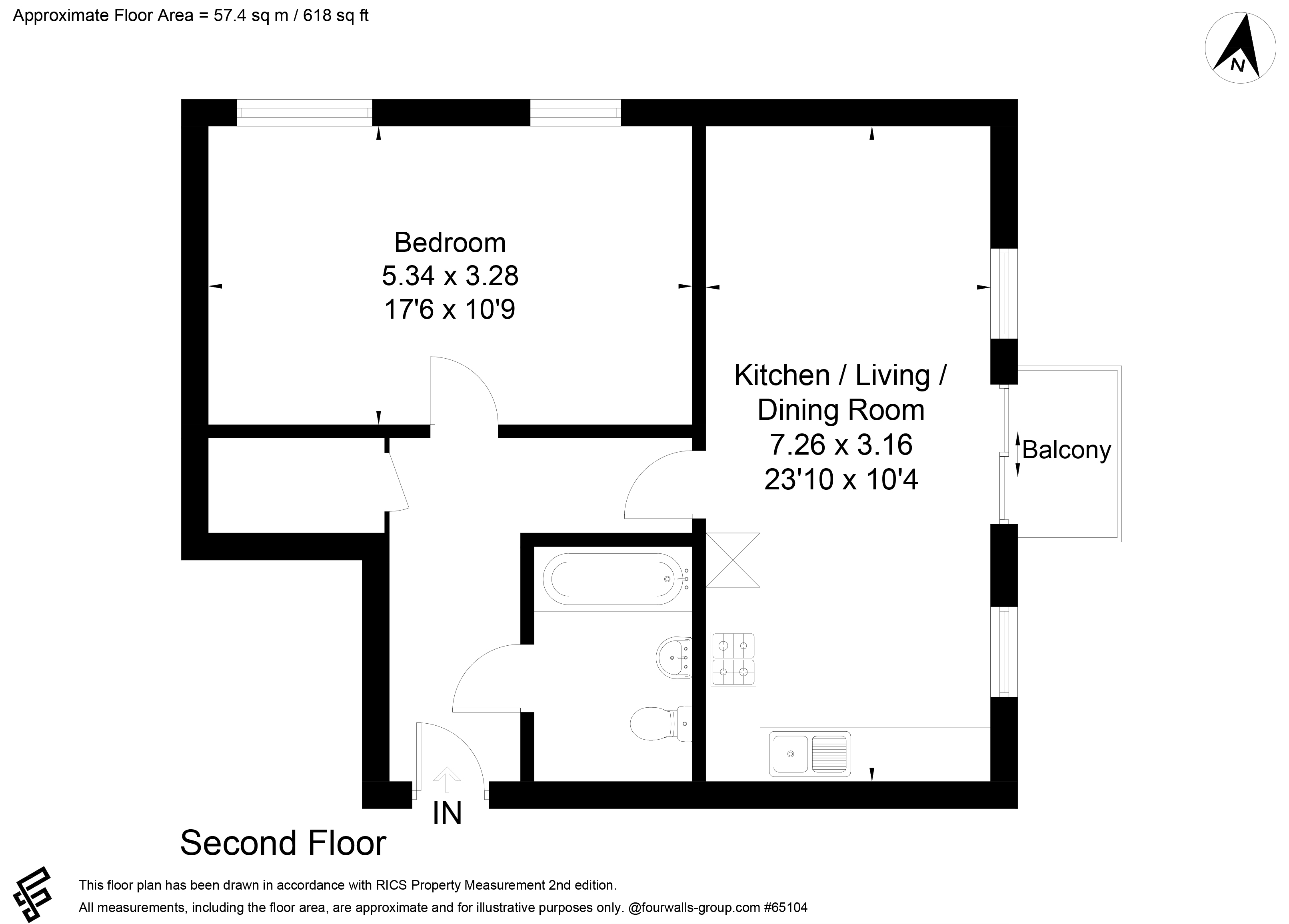 18, 83 Brighton Rd, Shoreham by Sea floorplan