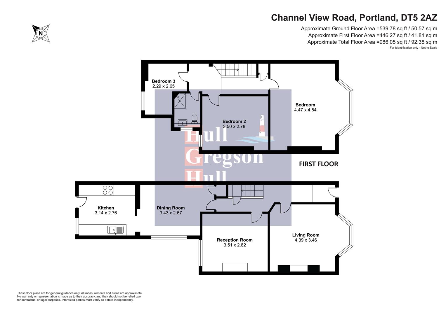 74, Channel View Road, Portland floorplan