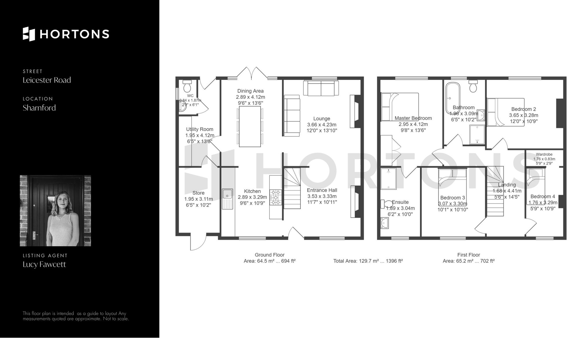 74 Leicester Road, Hinckley floorplan