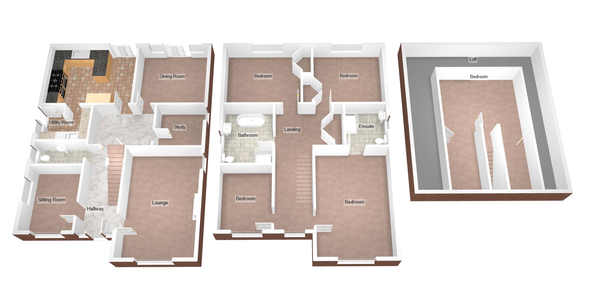 3 Leckwith Rise, Bridgend floorplan