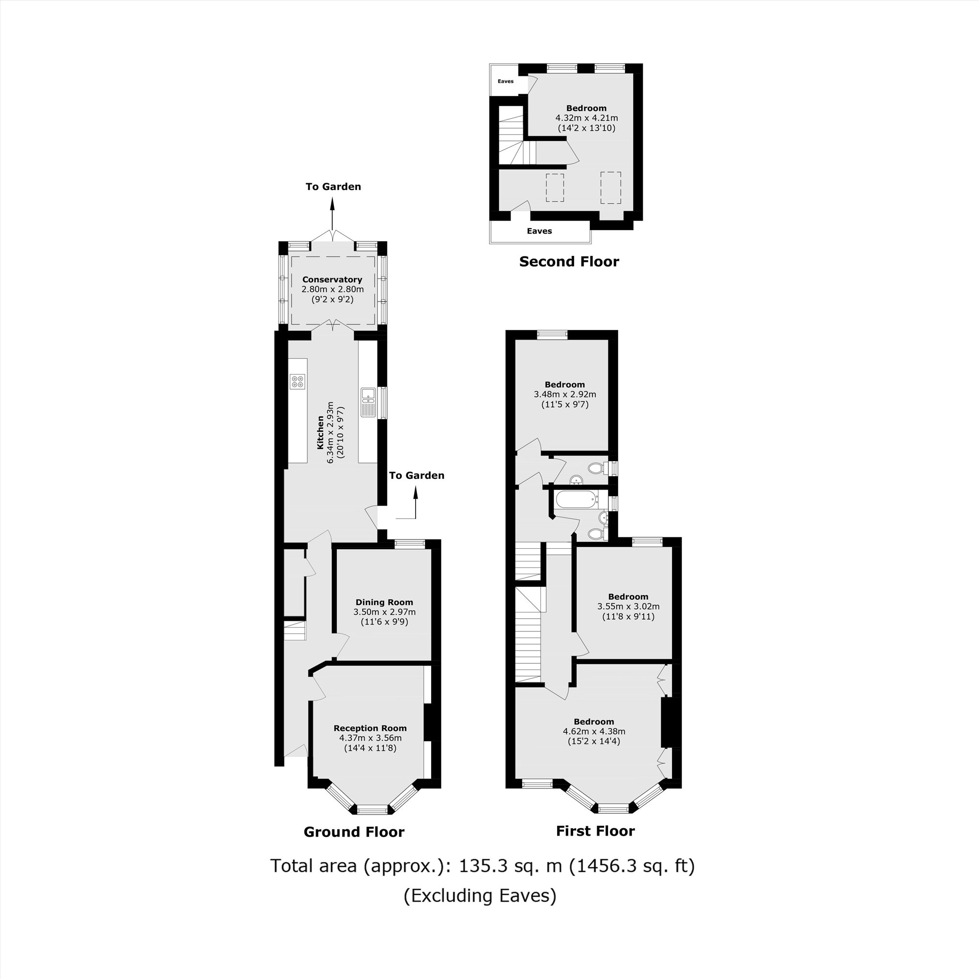 22, Haverhill Road, London floorplan