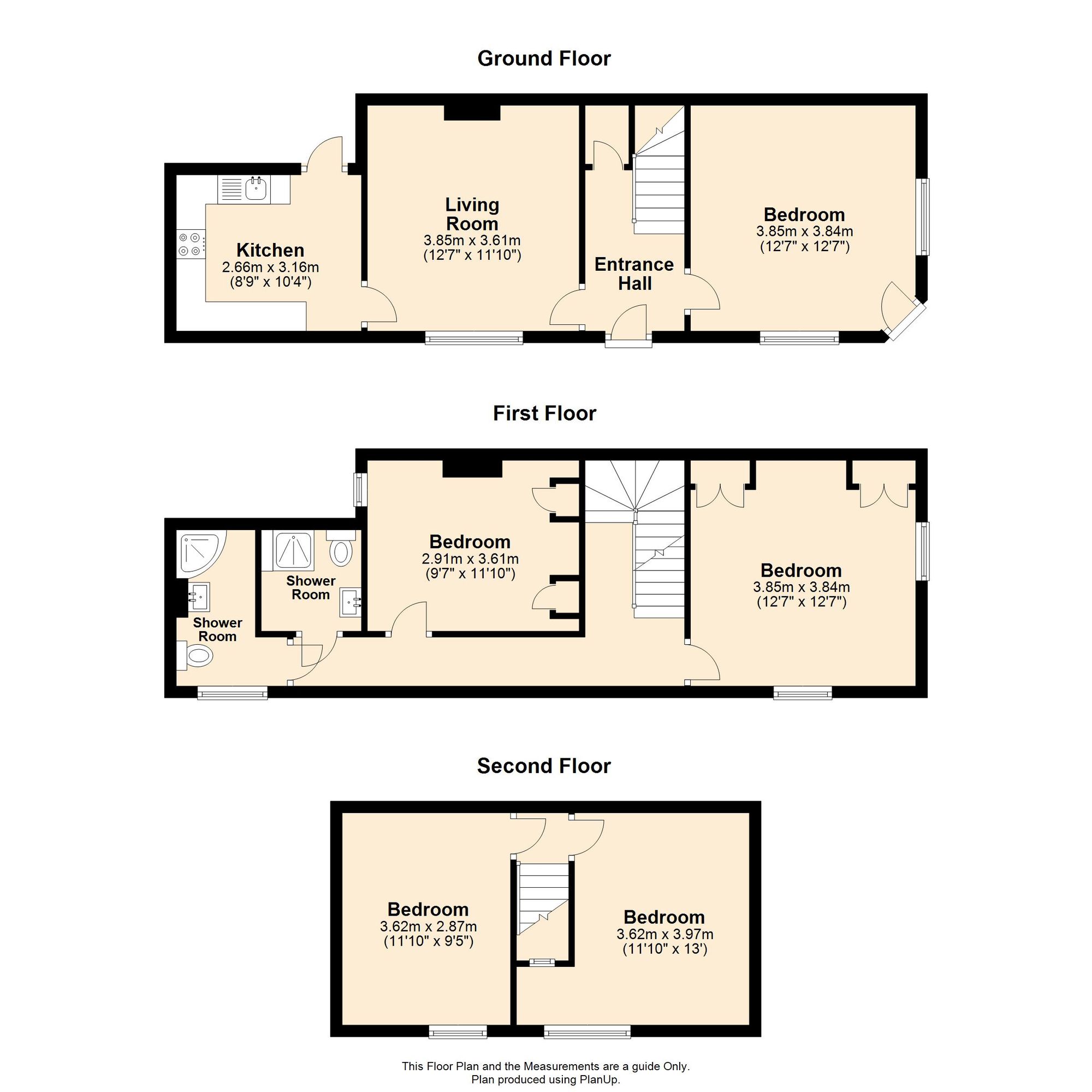 199 Milligan Road, Leicester floorplan