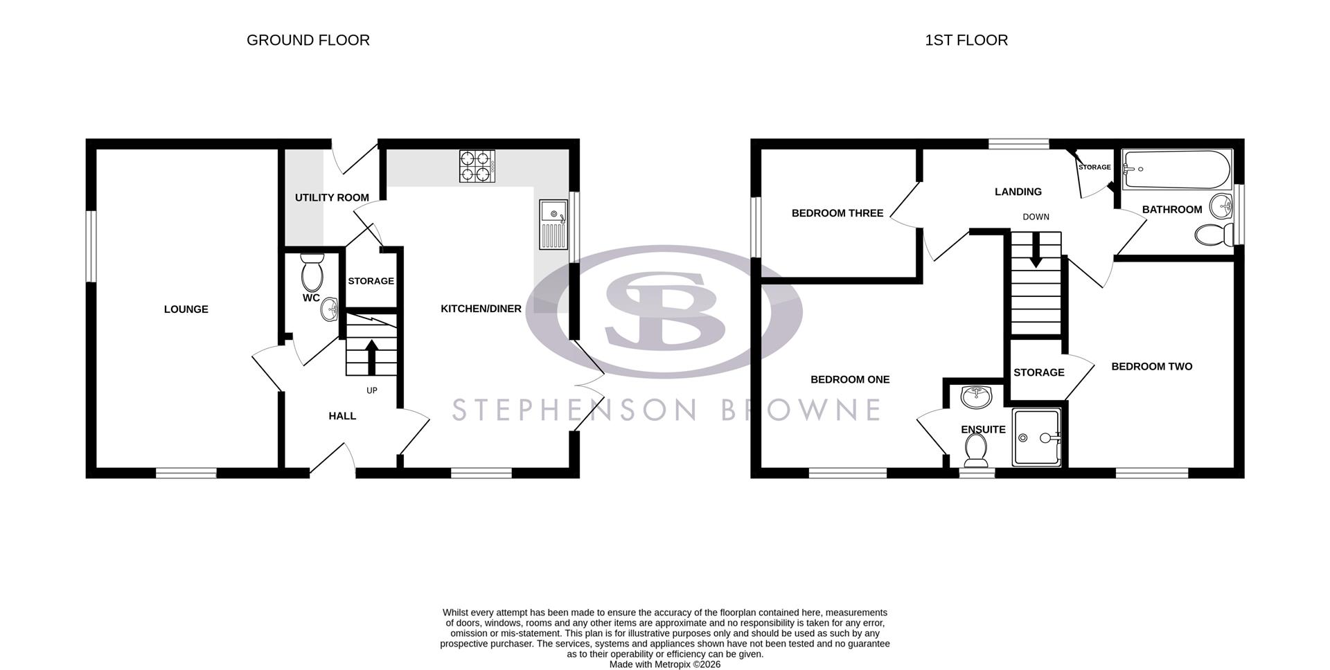 35, Cliff Aucott Cresent, Alsager floorplan