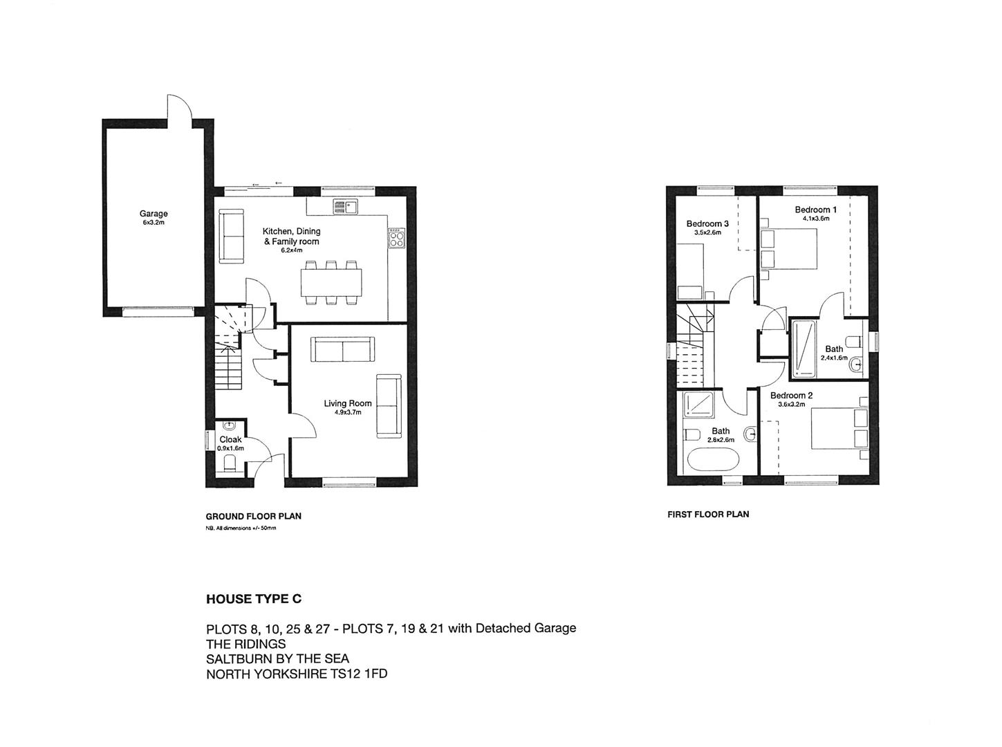 7, The Ridings, Saltburn by the Sea floorplan