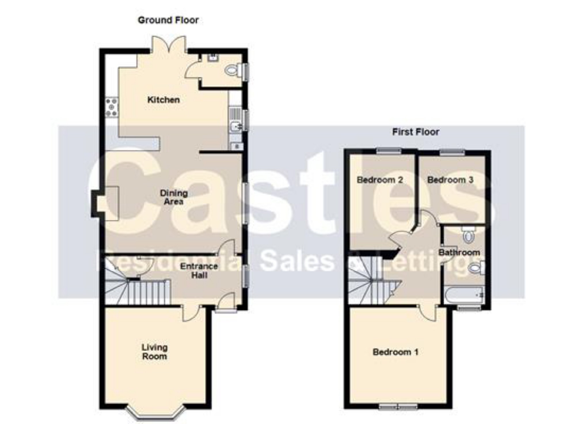 3 Bedrooms Semi-detached house to rent in Kingshill Road, Swindon SN1