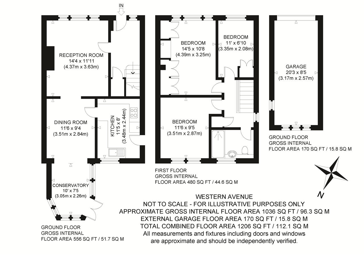 48, Western Avenue, Bridge floorplan