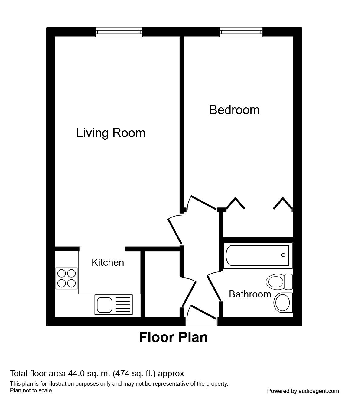 1 Bedrooms Flat for sale in Front Street, Acomb, York YO24