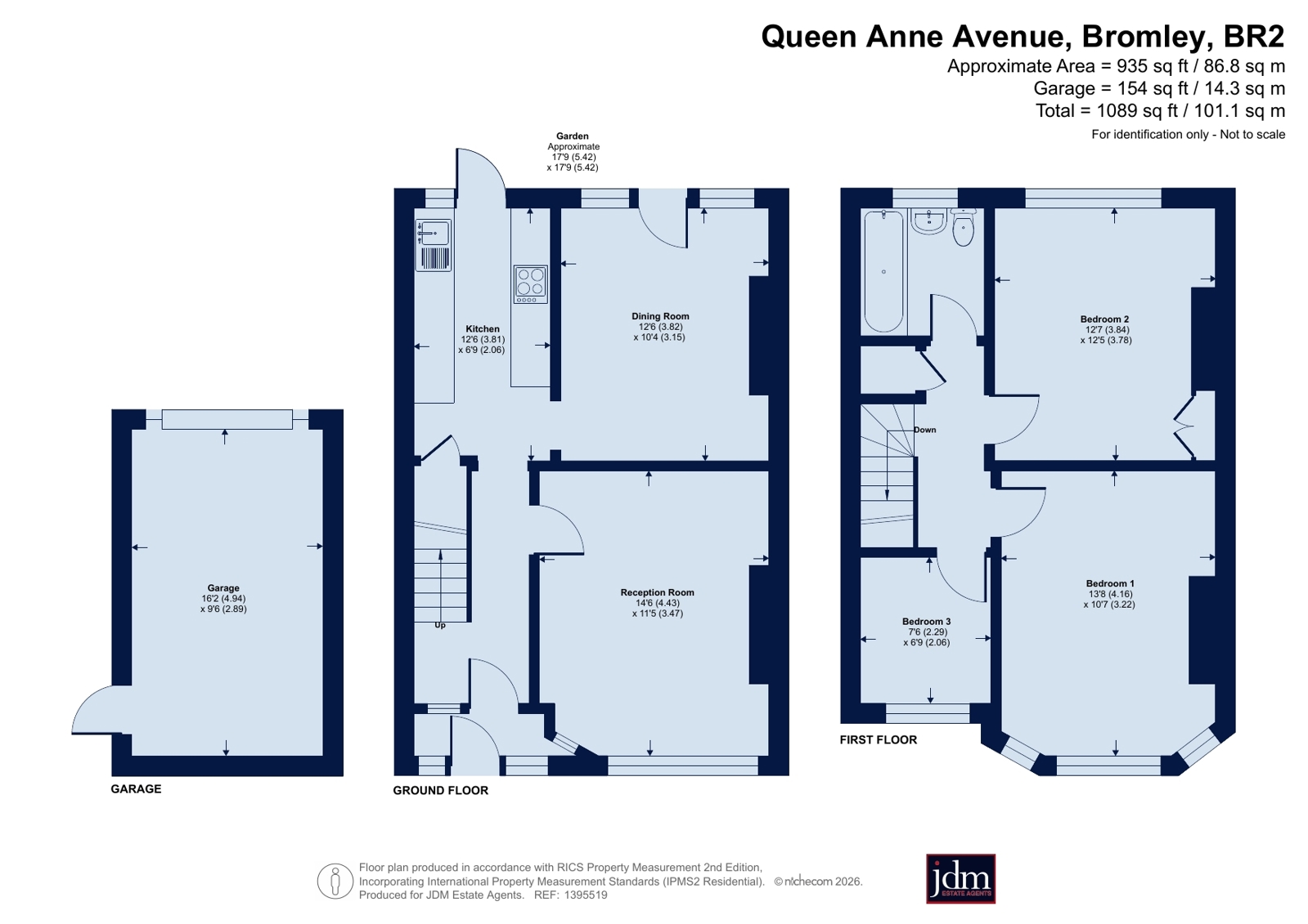 Queen Anne Avenue, Bromley, BR2 floorplan