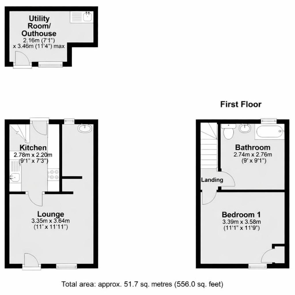 23, Rasen Lane, Lincolnshire floorplan